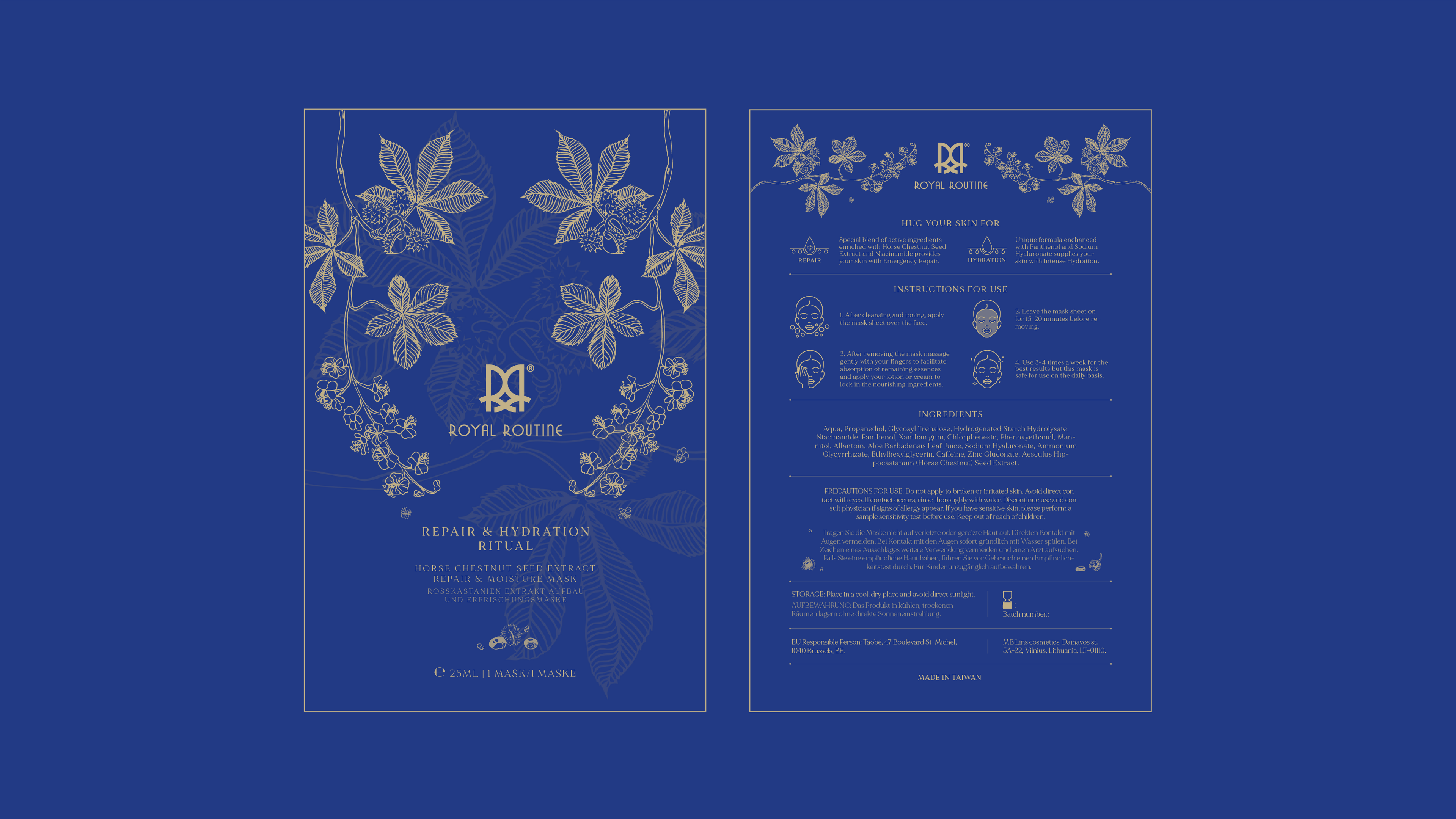 ROYAL ROUTINE | GUSTÉ.DESIGN