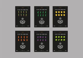 EXPERIMENTAL AD CAMPAIGN Pick The Odd One Posters