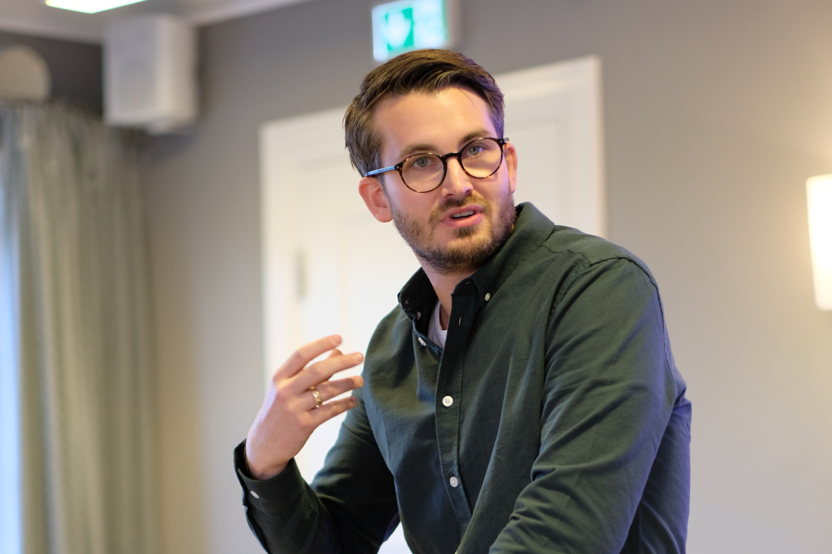An image of ShiftX ceo Nikolai Strandskogen