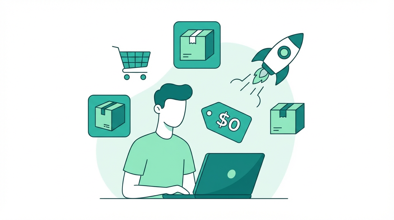 How to start a Shopify store with no money - step by step guide