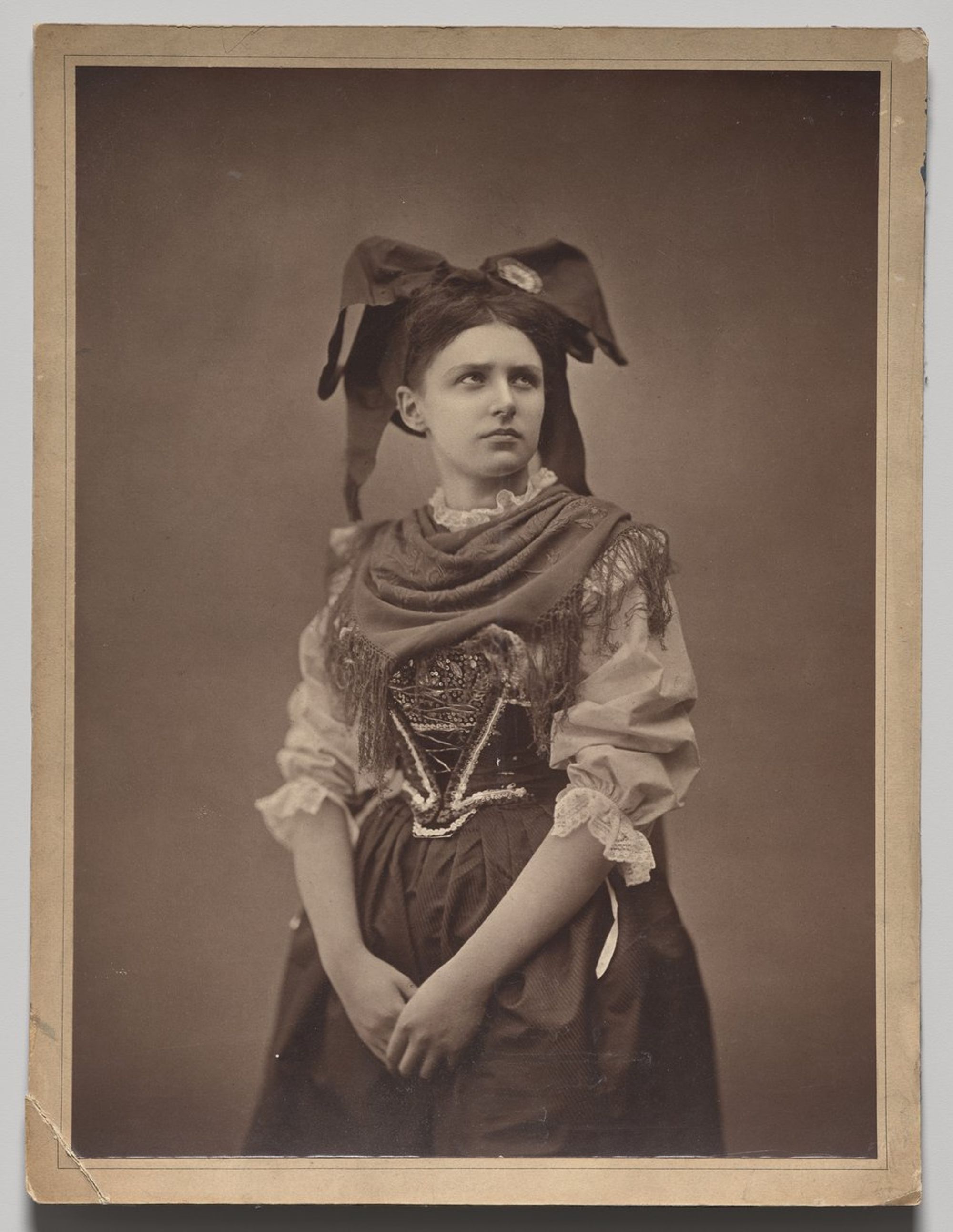 Femme alsacienne au 19eme siècle