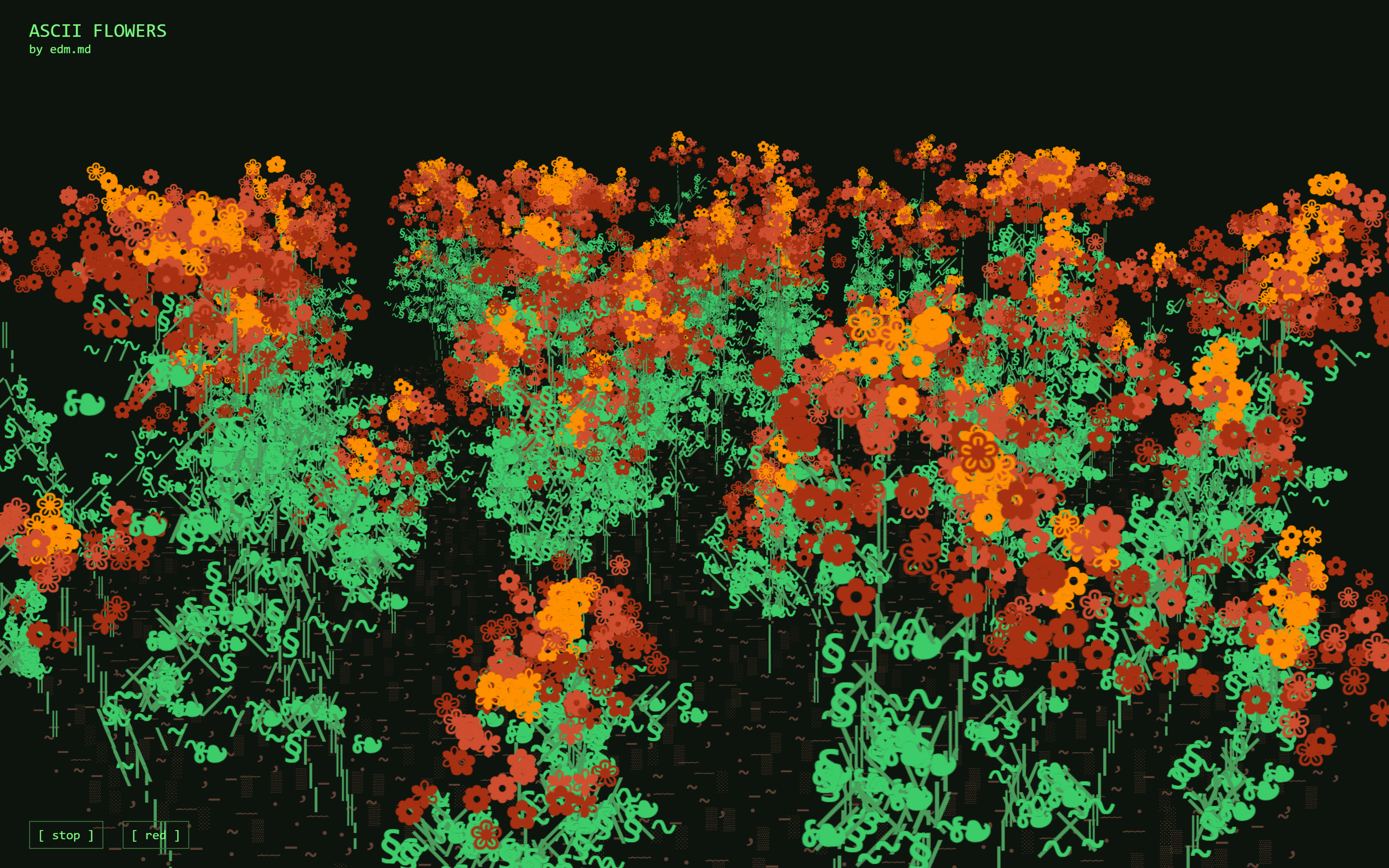 ASCII GARDEN