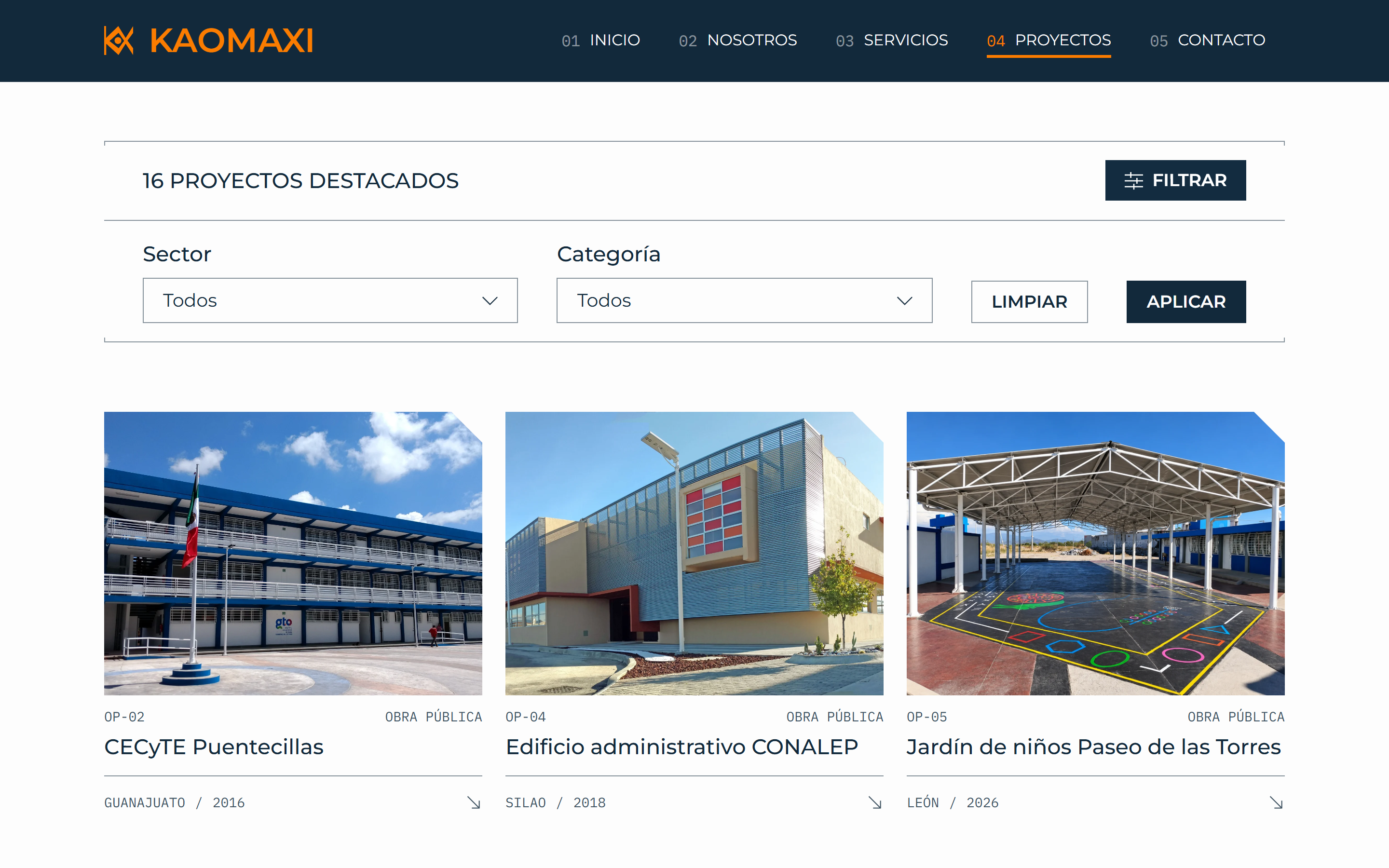 Proyecto Kaomaxi