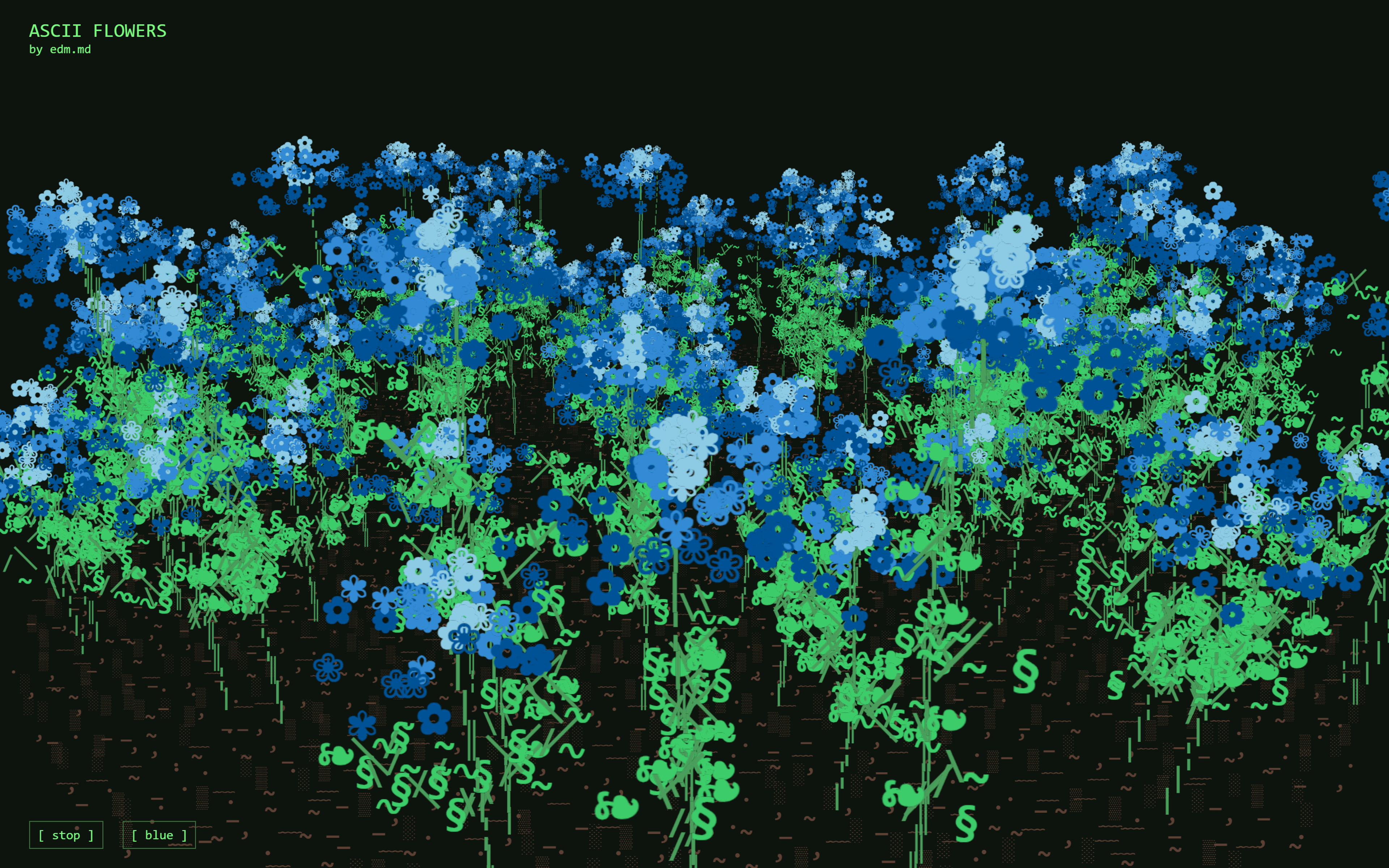 ASCII GARDEN