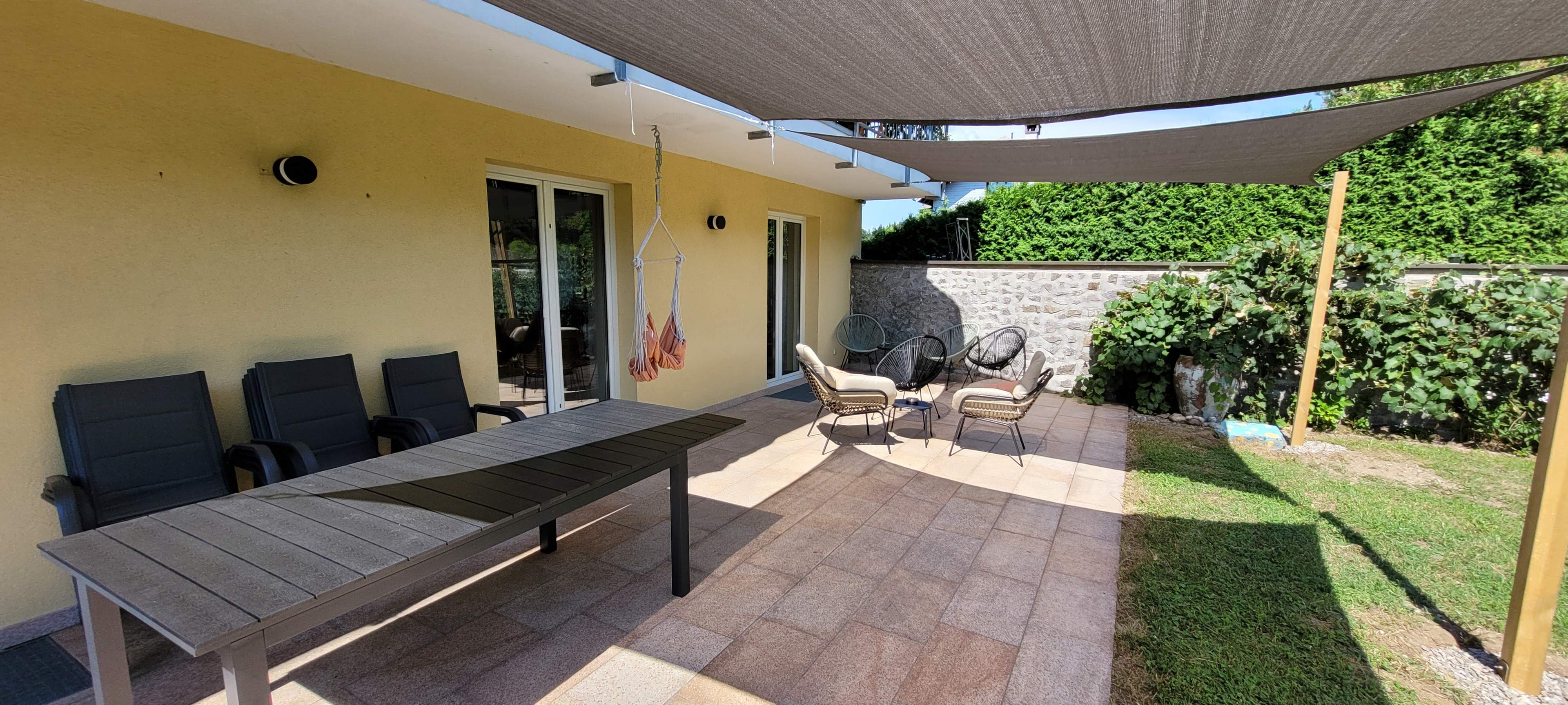 Terrasse im Apartment Ossiachersee