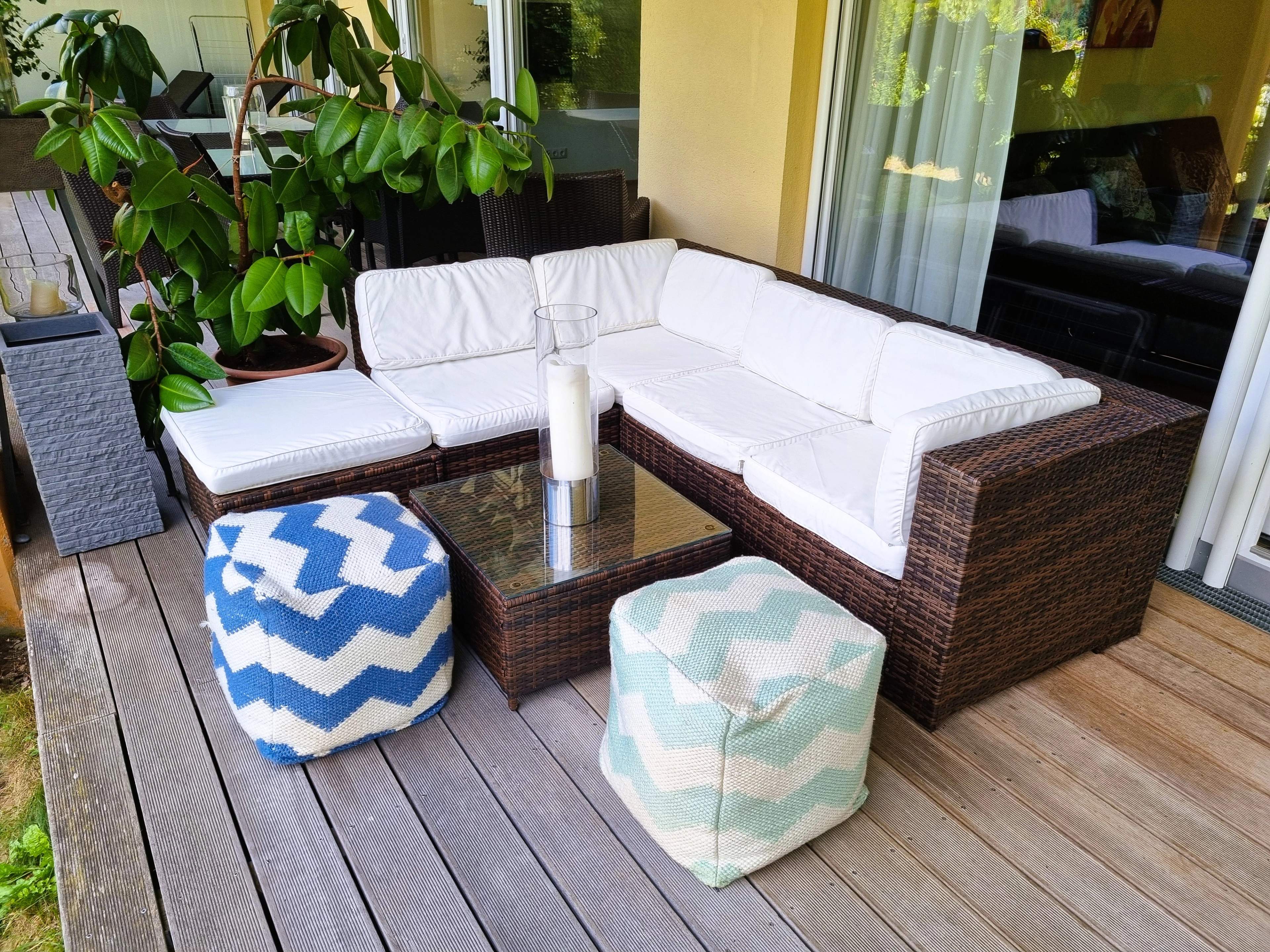 lounge area on terrace