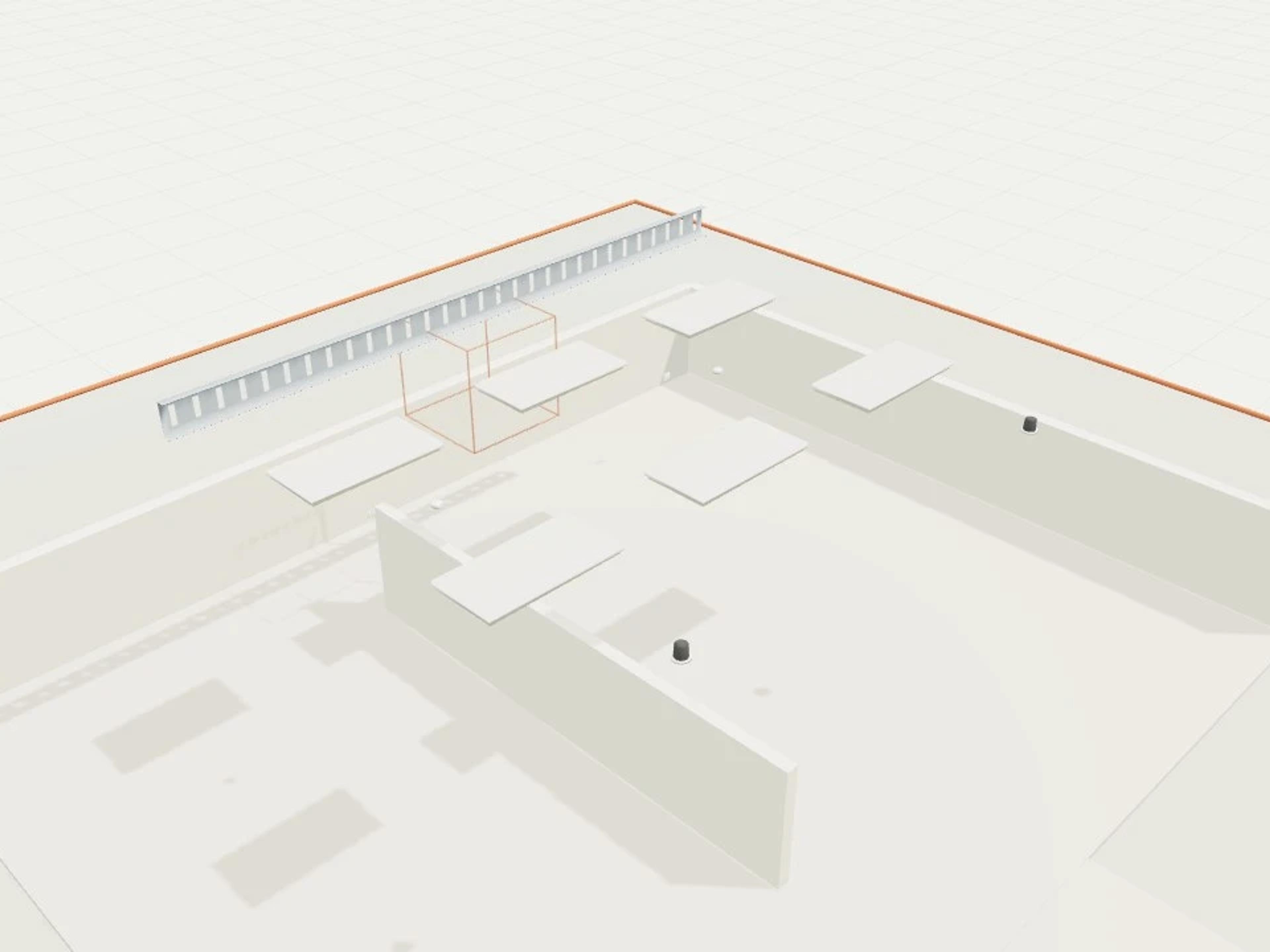 Office lighting and switching zones
