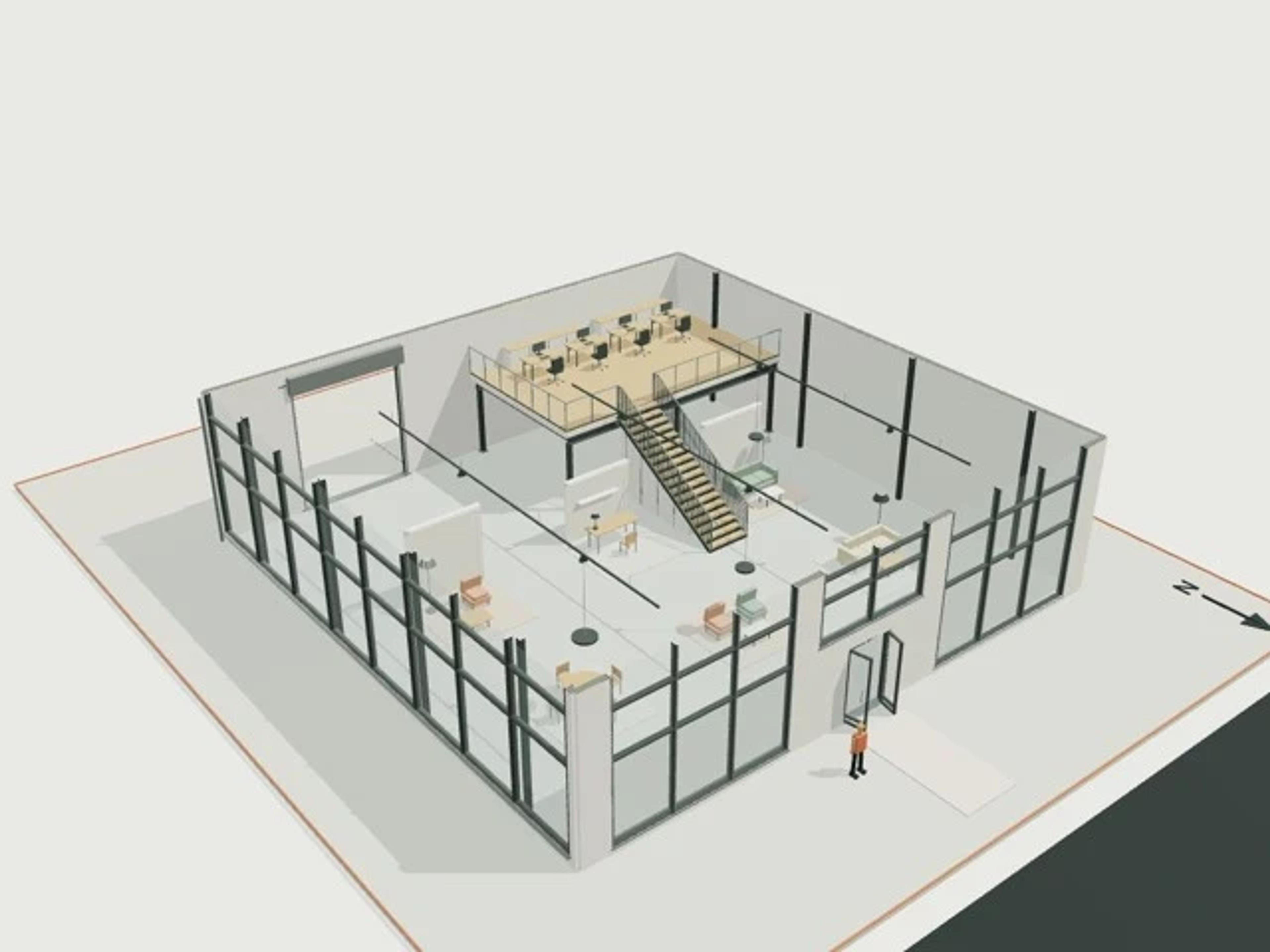 Showroom, 400 m²