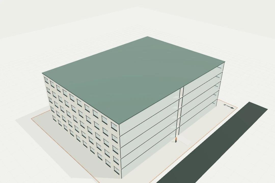 Carpark conversion, 20 apartments, 5 levels