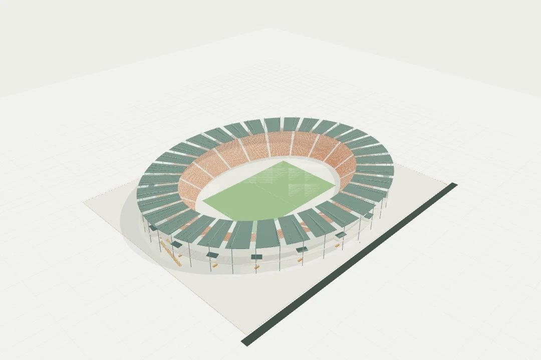 Stadium, 20,000 seats