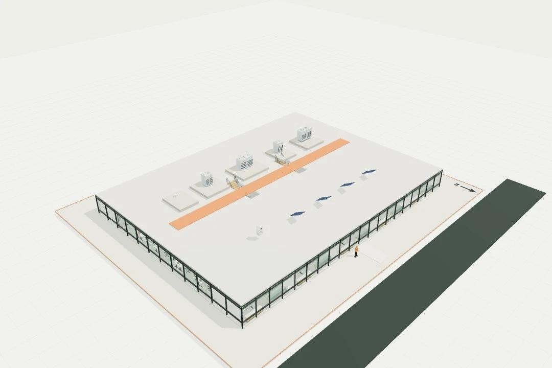 Rooftop plant deck