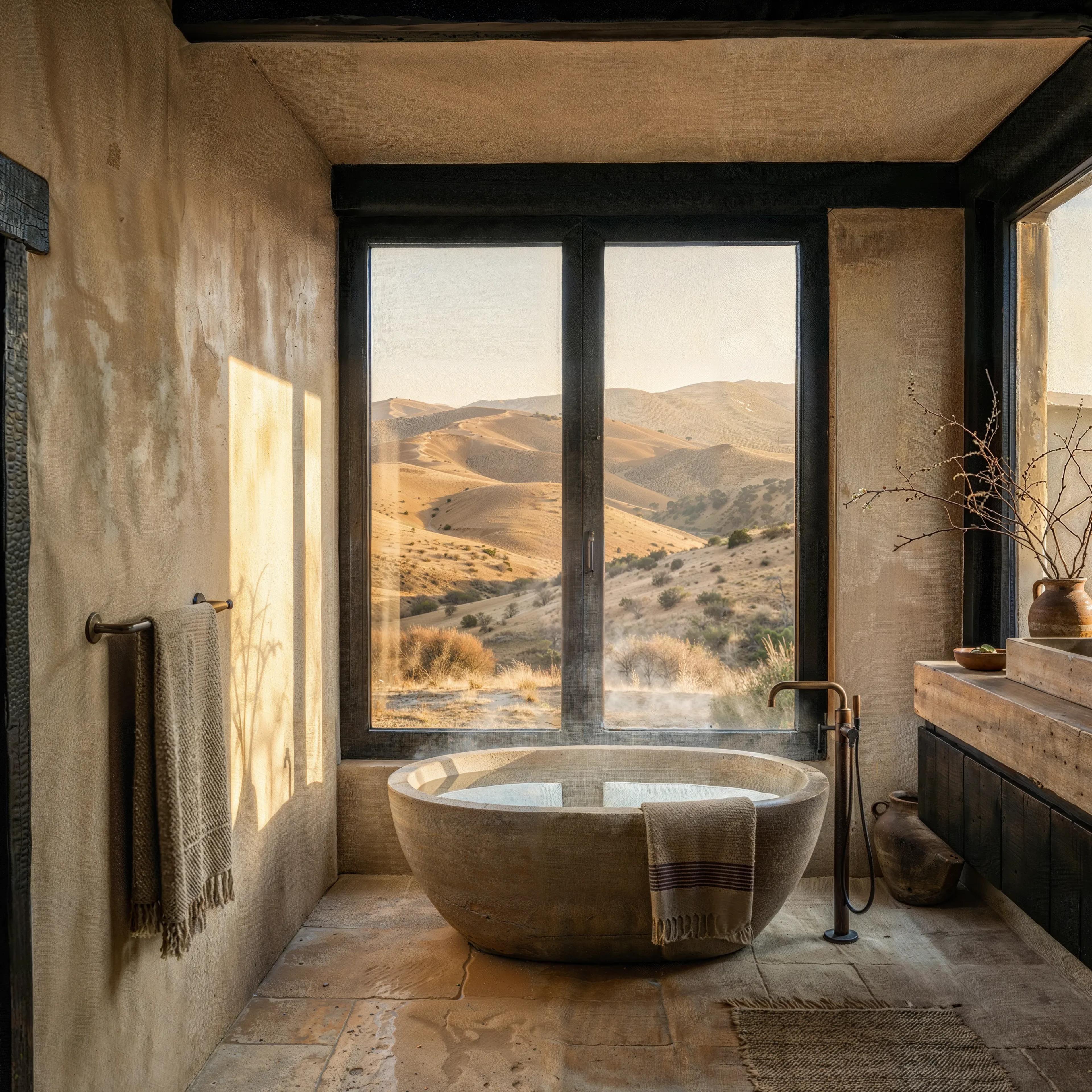 Wabi Sabi, Bathroom