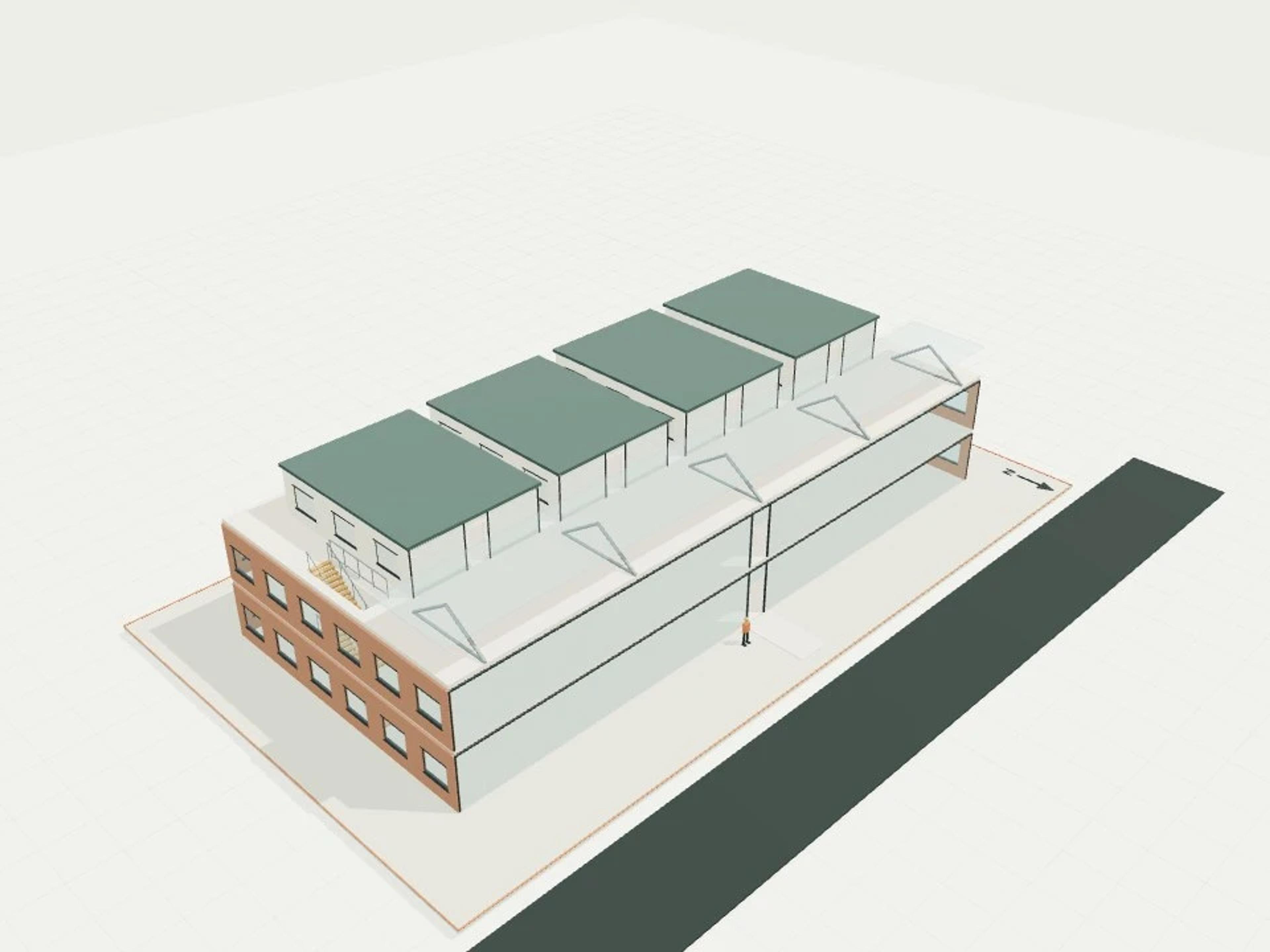 Warehouse conversion, 12 lofts