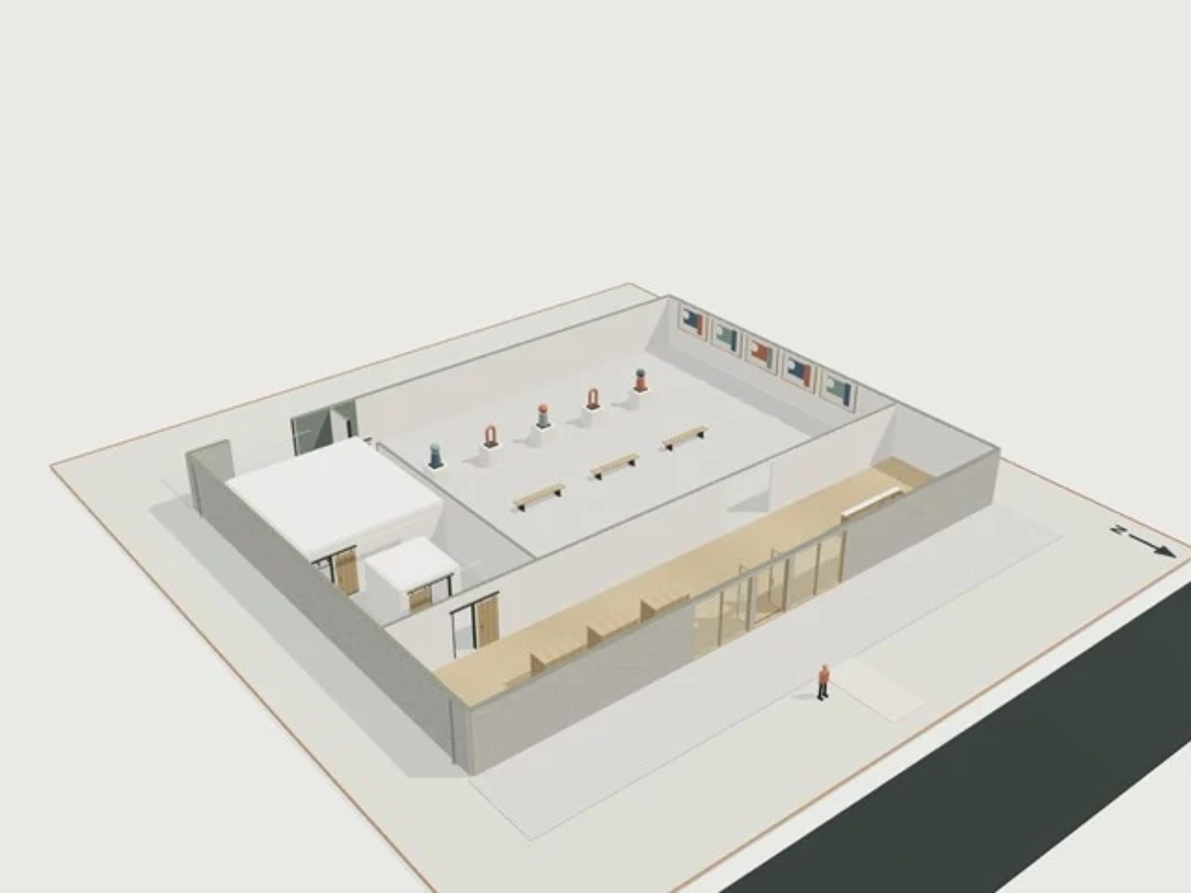 Gallery, 800 m²