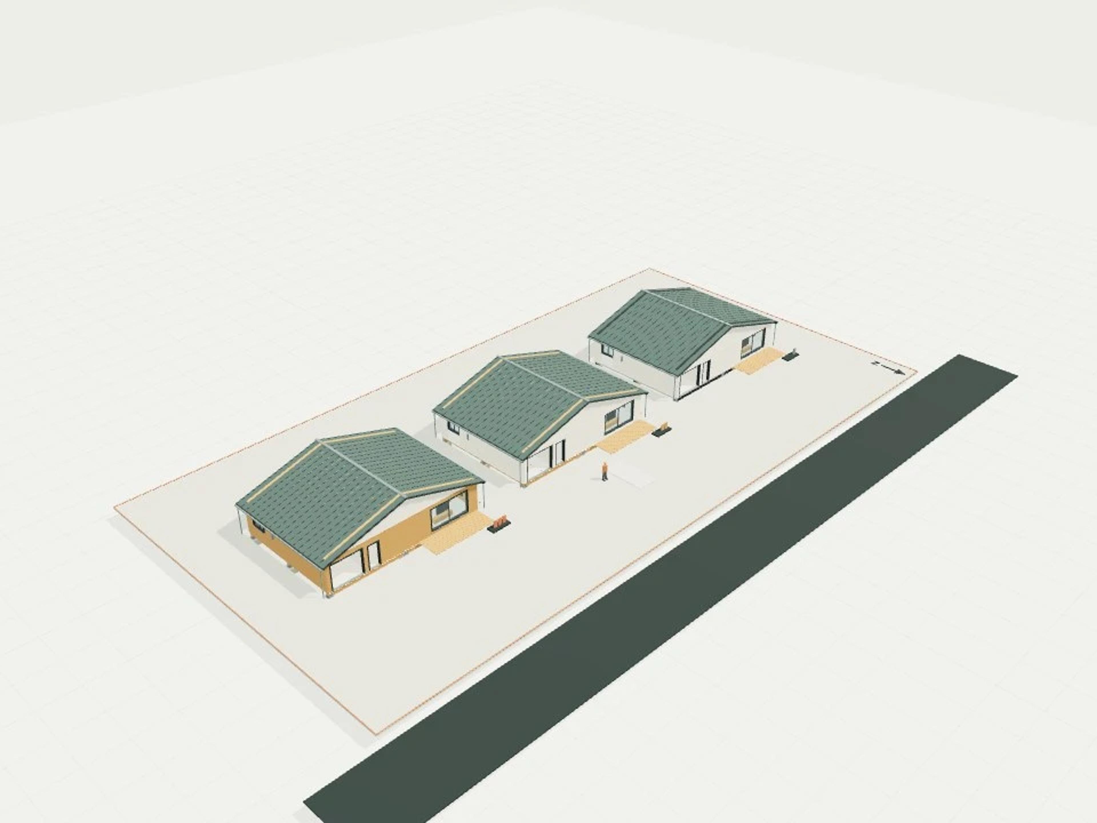 Three Structures · Steel to Glulam and CLT