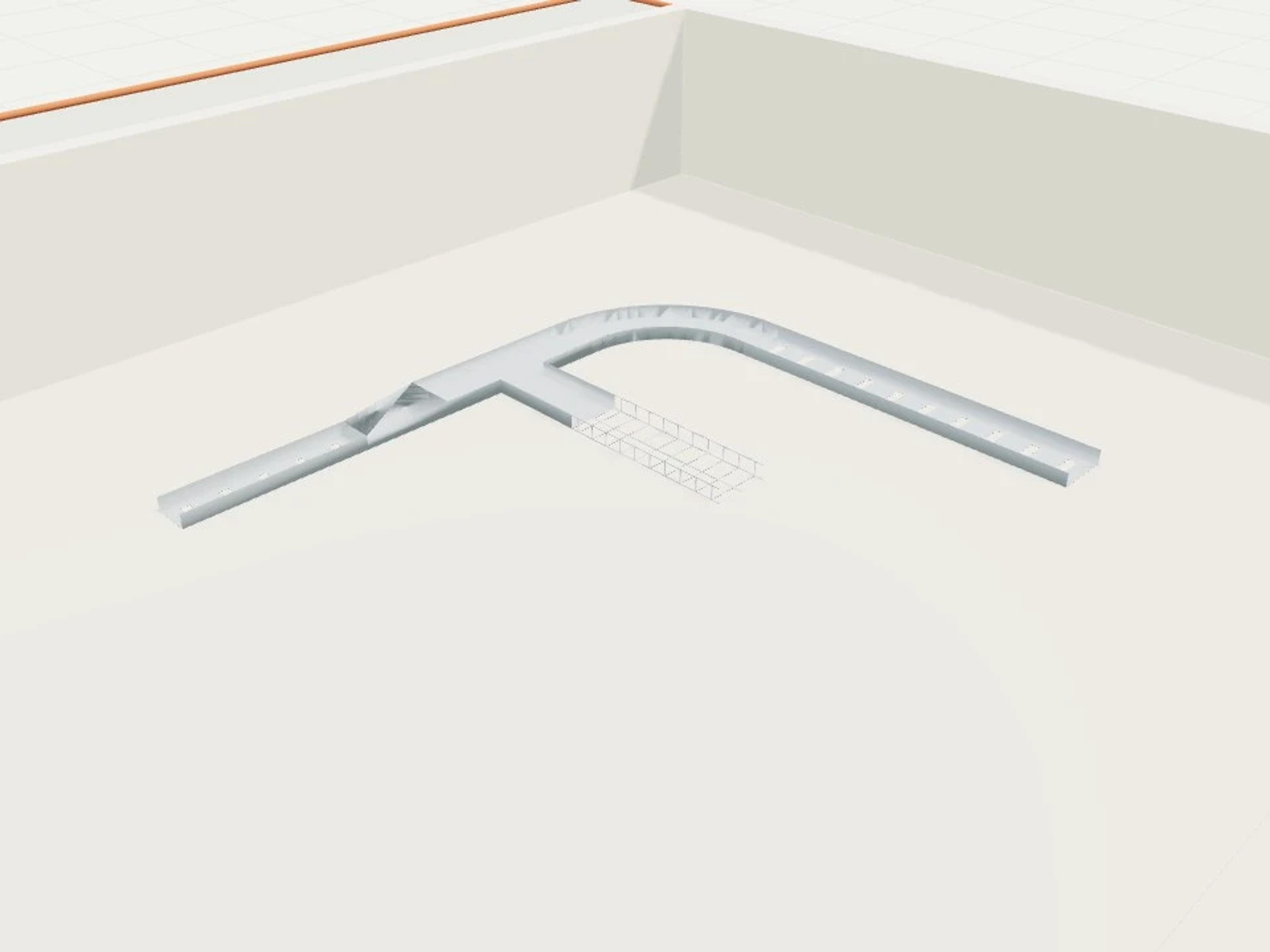 Cable-tray junction