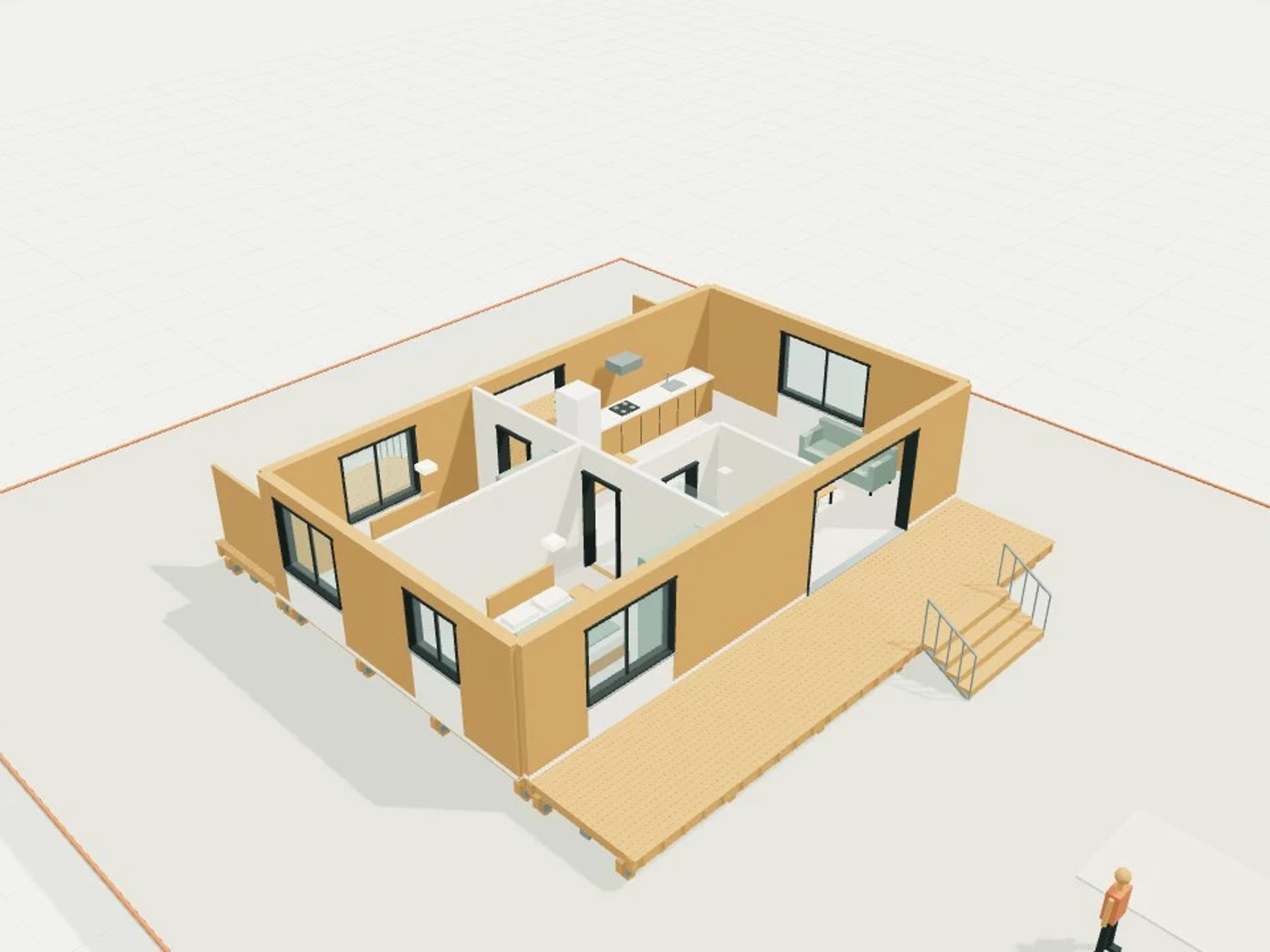 Two-Sided Deck · Coastal Bach