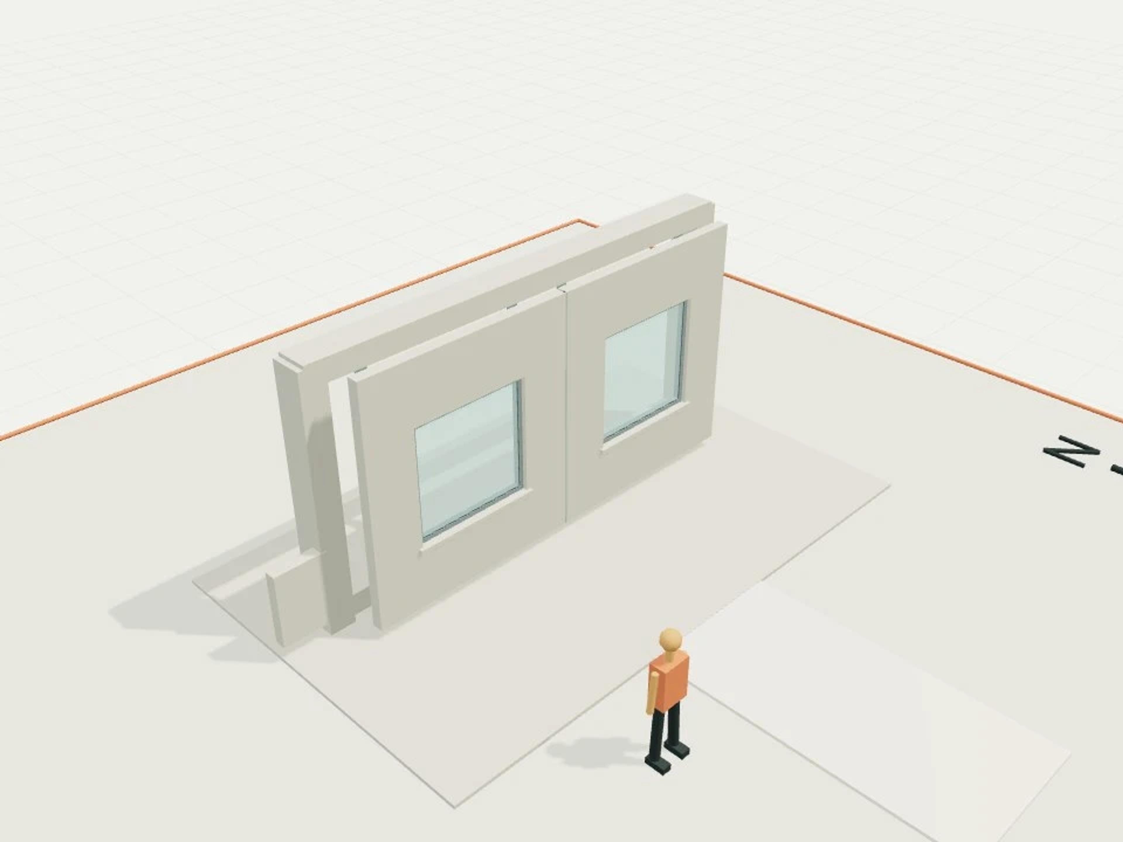 Precast facade, joint + window + connections