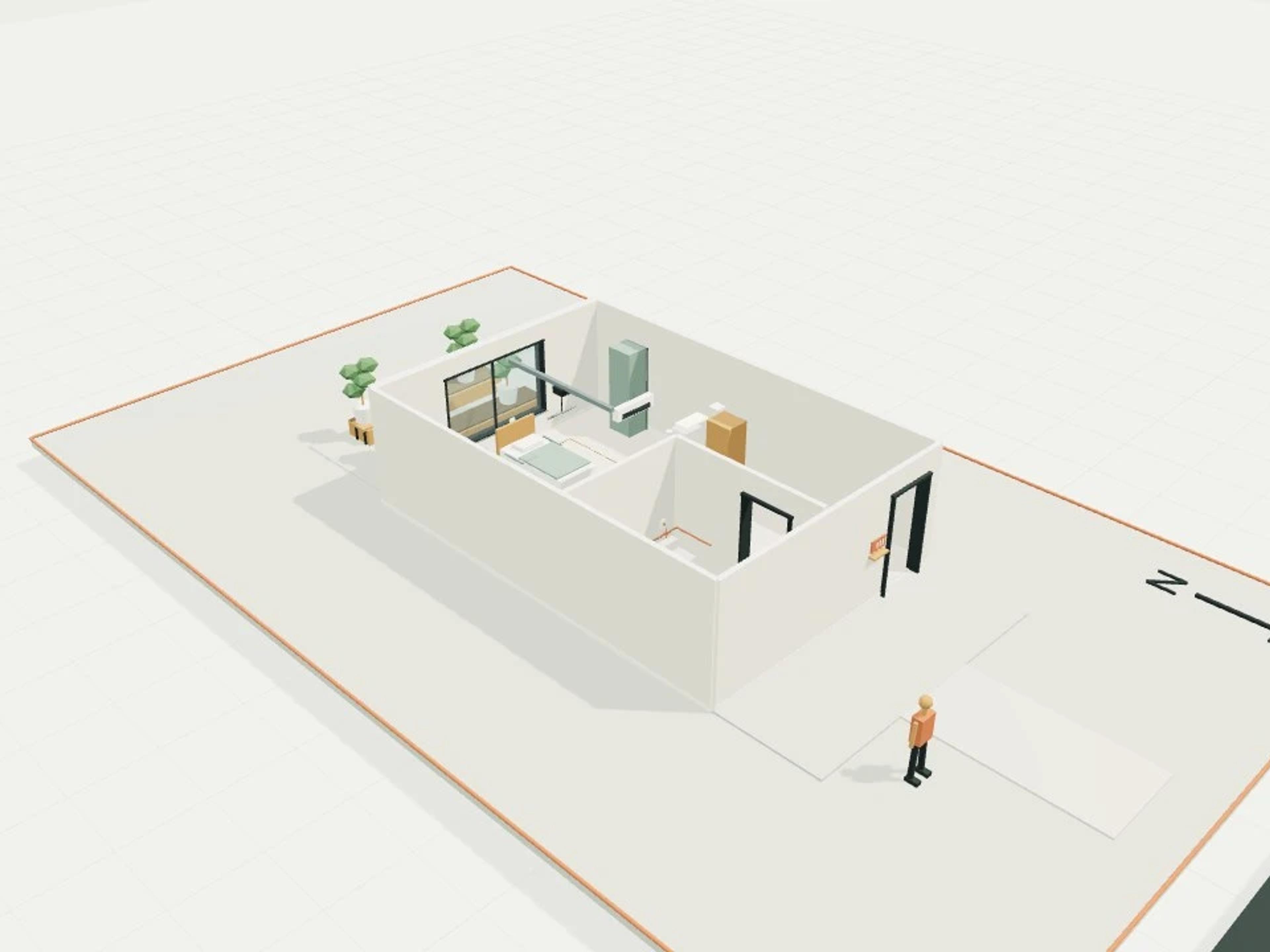 Turning Space · Accessible Bathroom and Bedroom