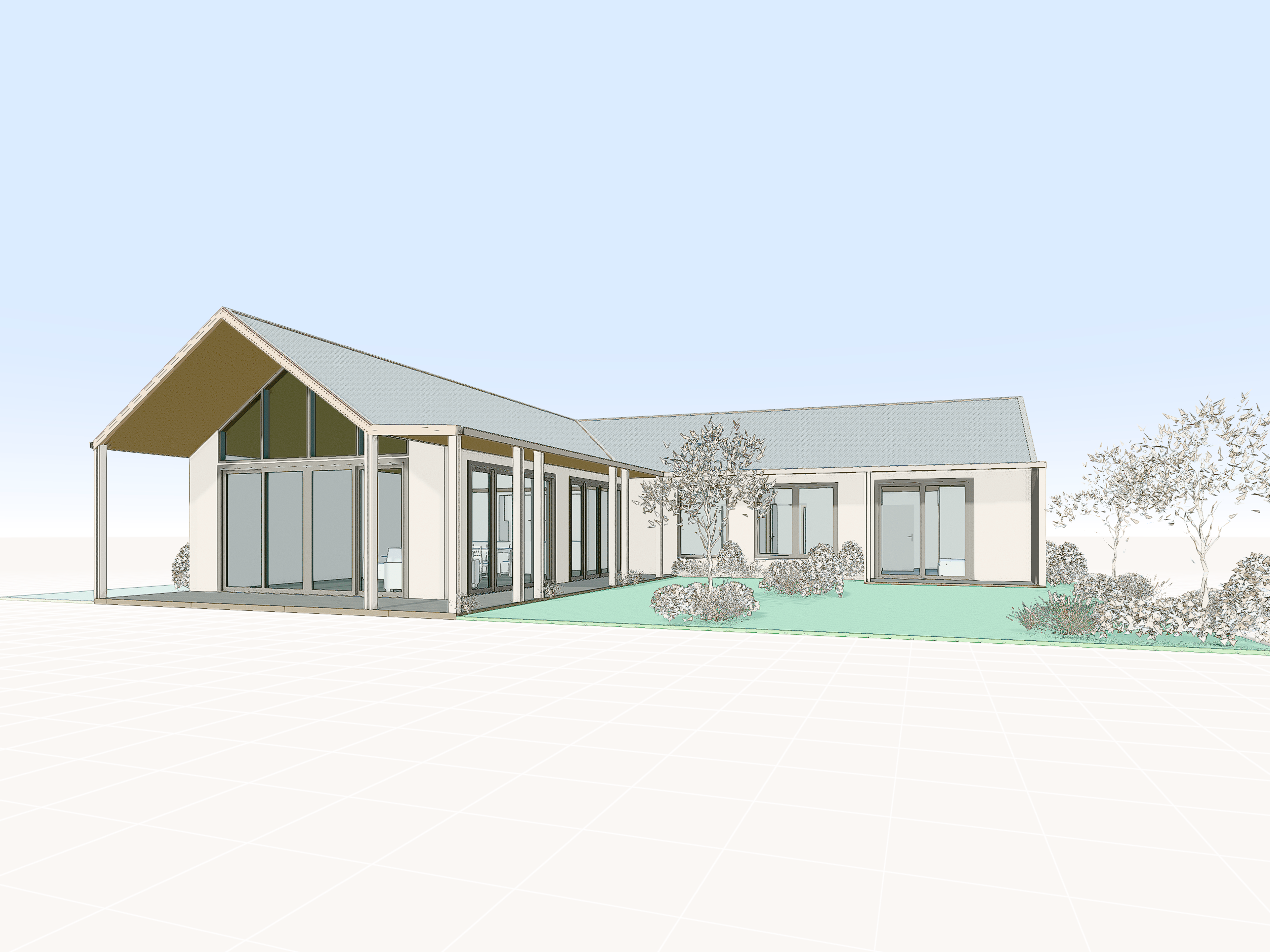 3 Bedroom, 180sqm House