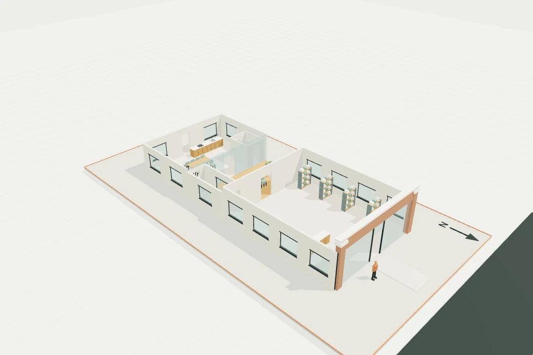 Heritage shopfront + rear extension, 200 m²