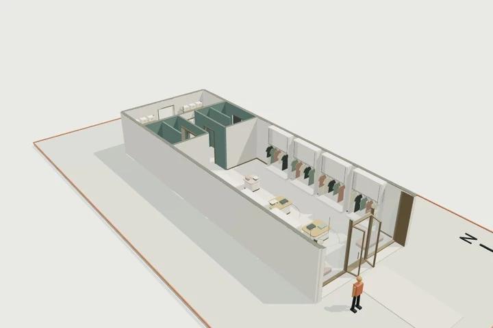 Retail tenancy, 100 m², 6 m frontage