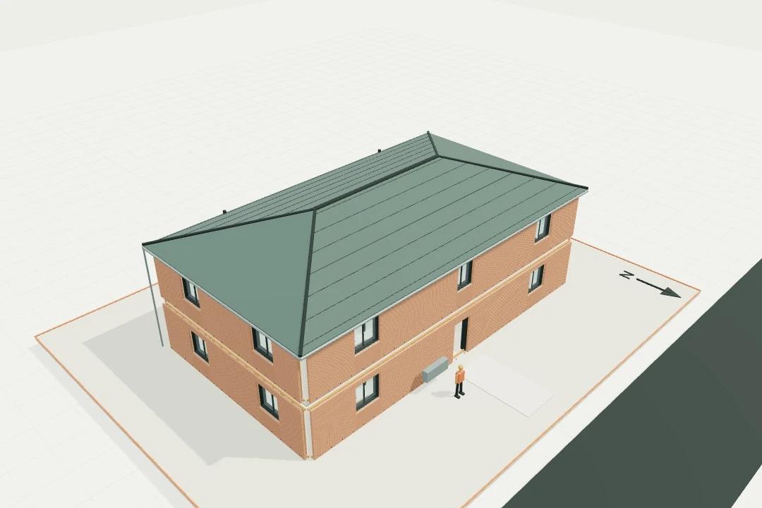 Four Flats · 1960s Walk-up