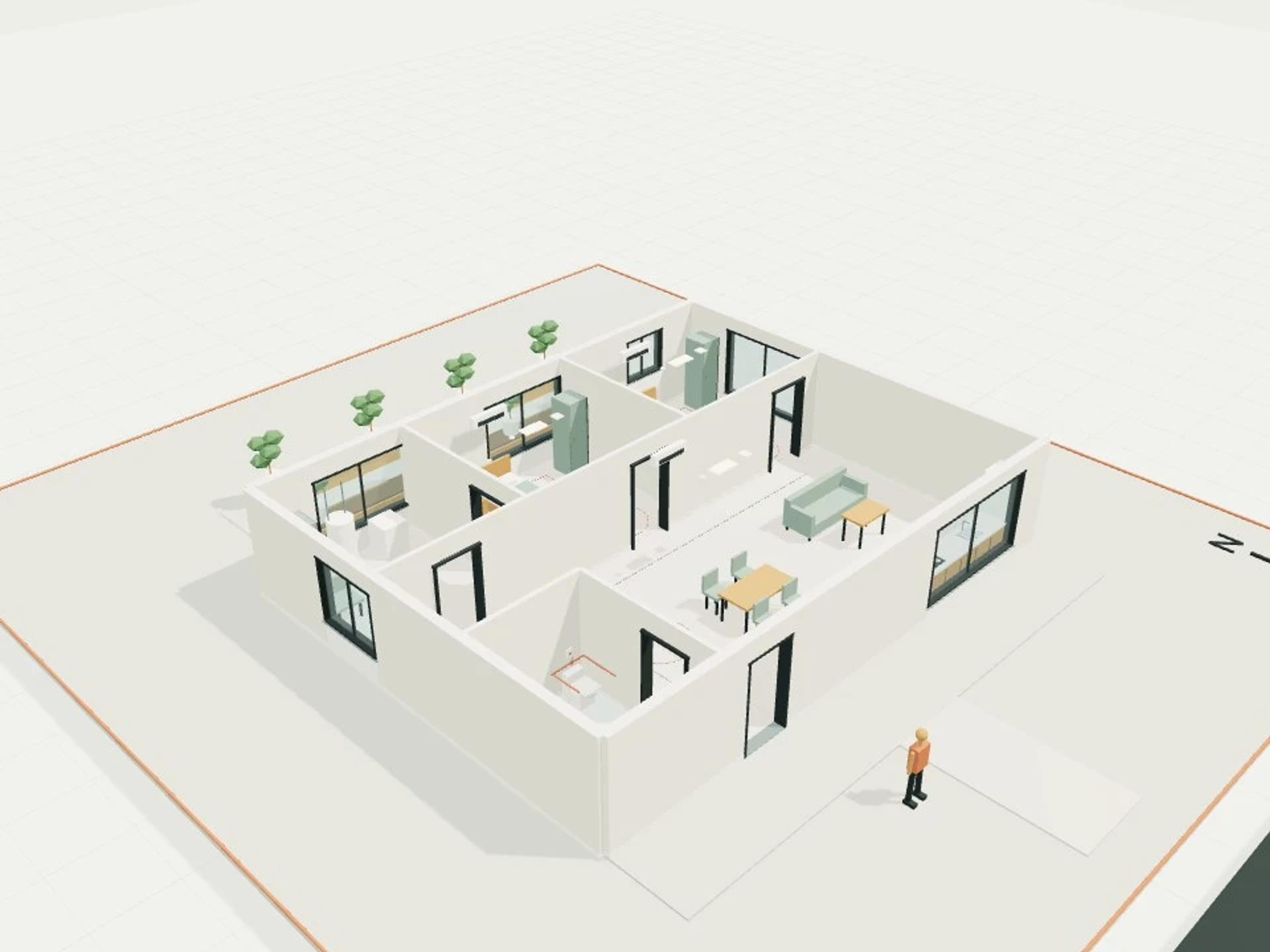 Level Living · Two-bedroom Retirement Unit