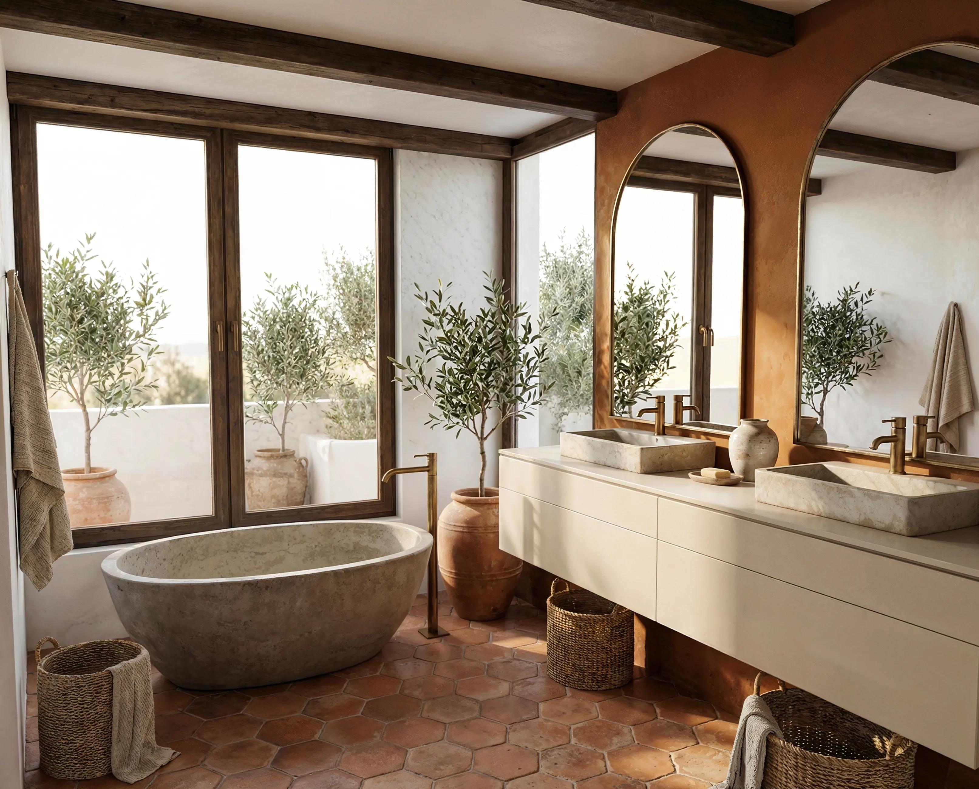 Mediterranean, Bathroom