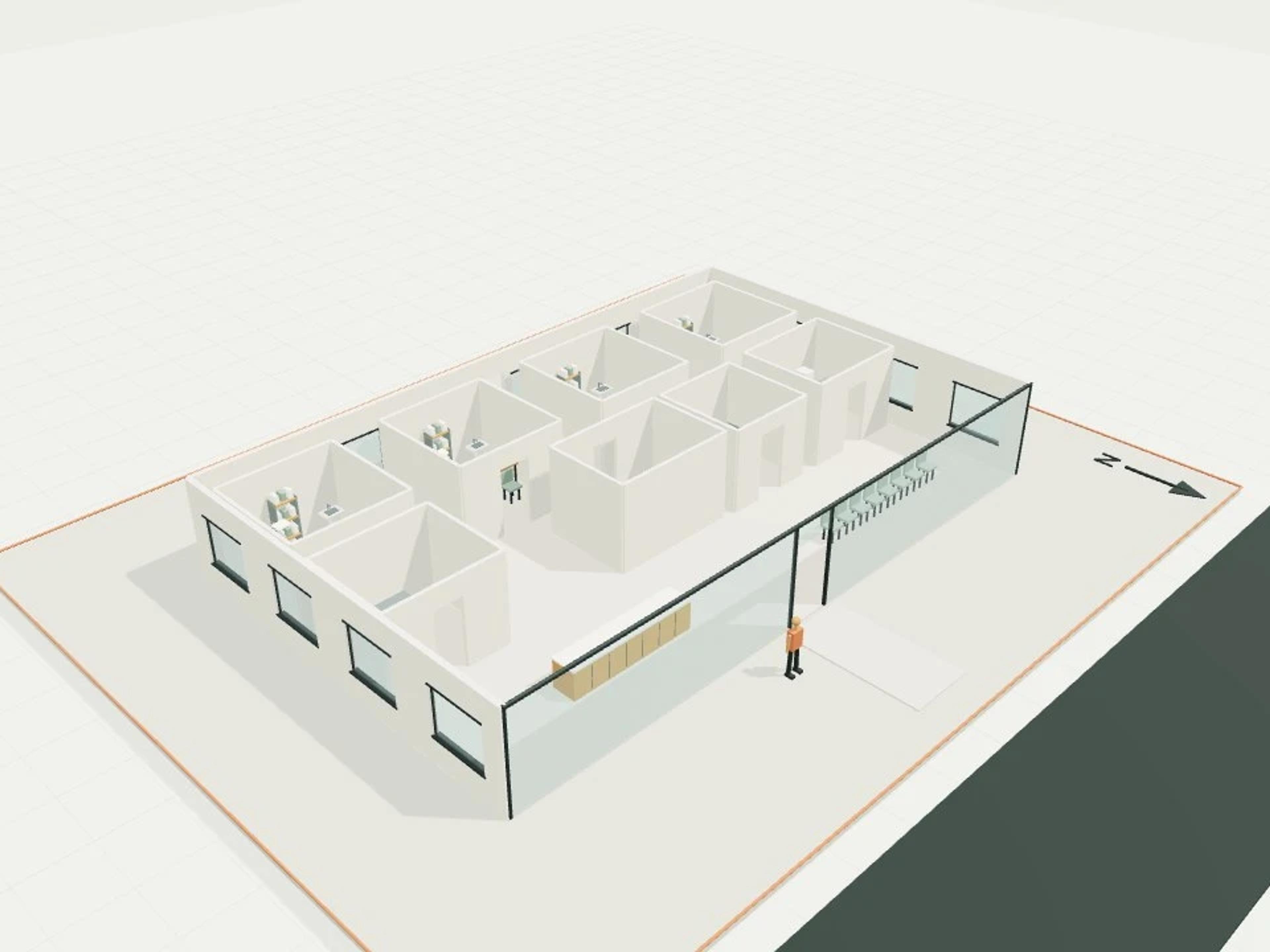 Dental surgery, 250 m², 4 surgeries