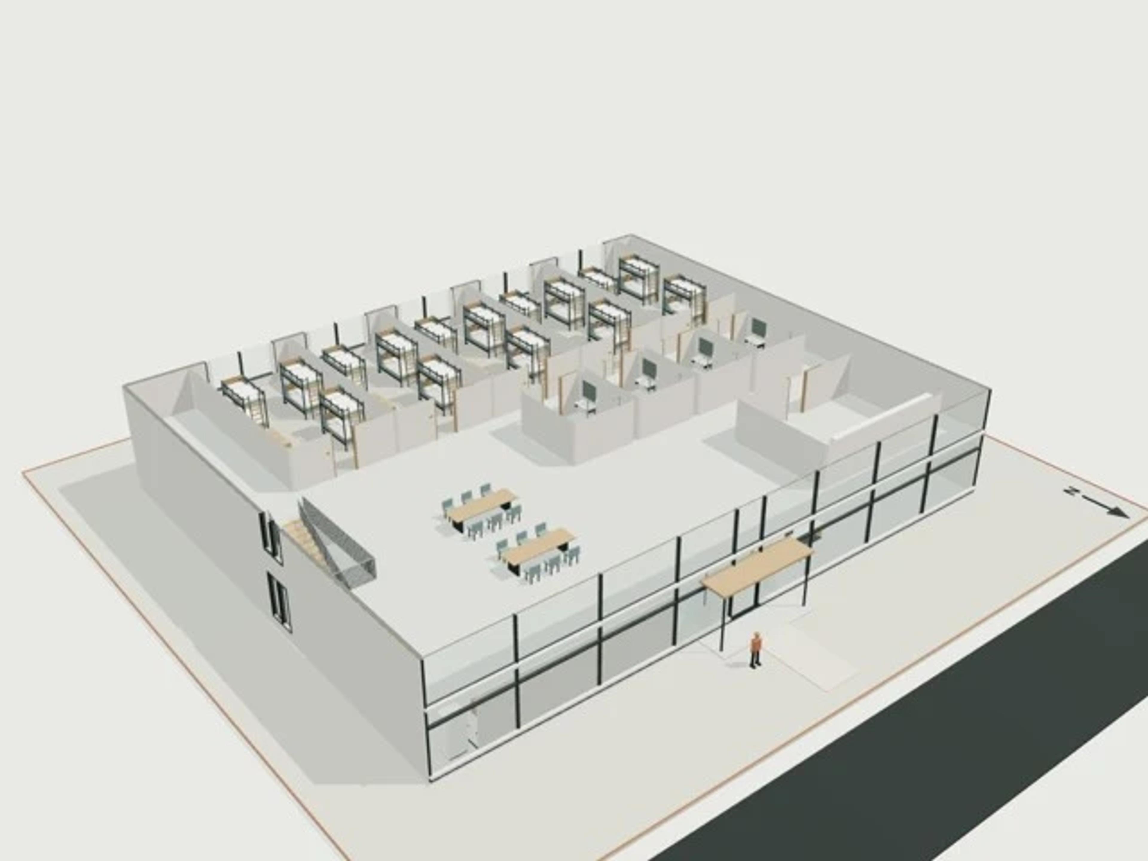 Backpackers / hostel, 60 beds