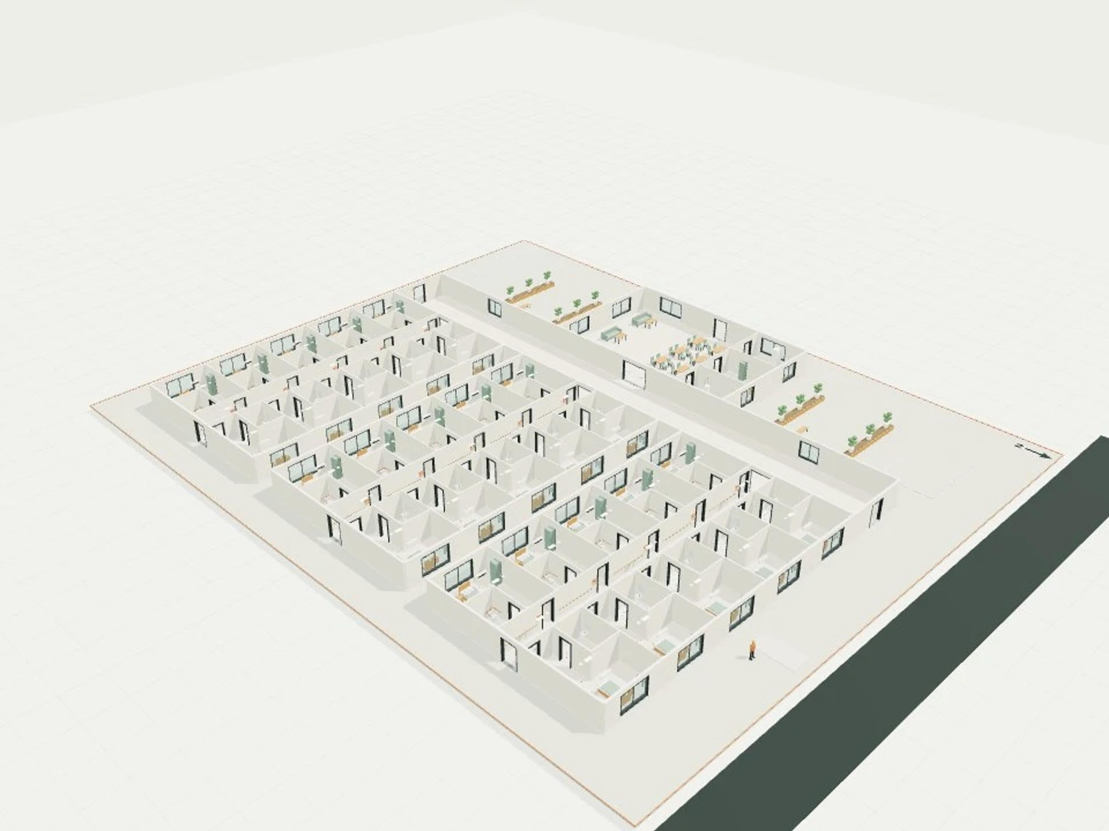 Three Households · 30-bed Rest Home Wing