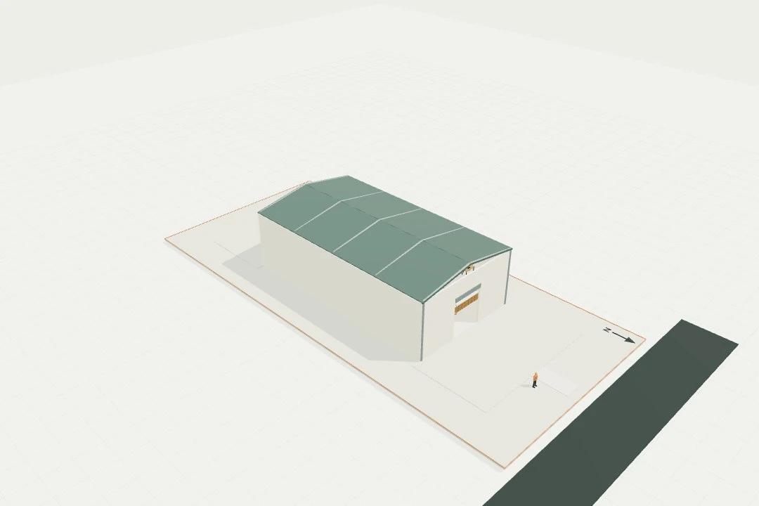 Trade workshop, 350 m², 7 m clear