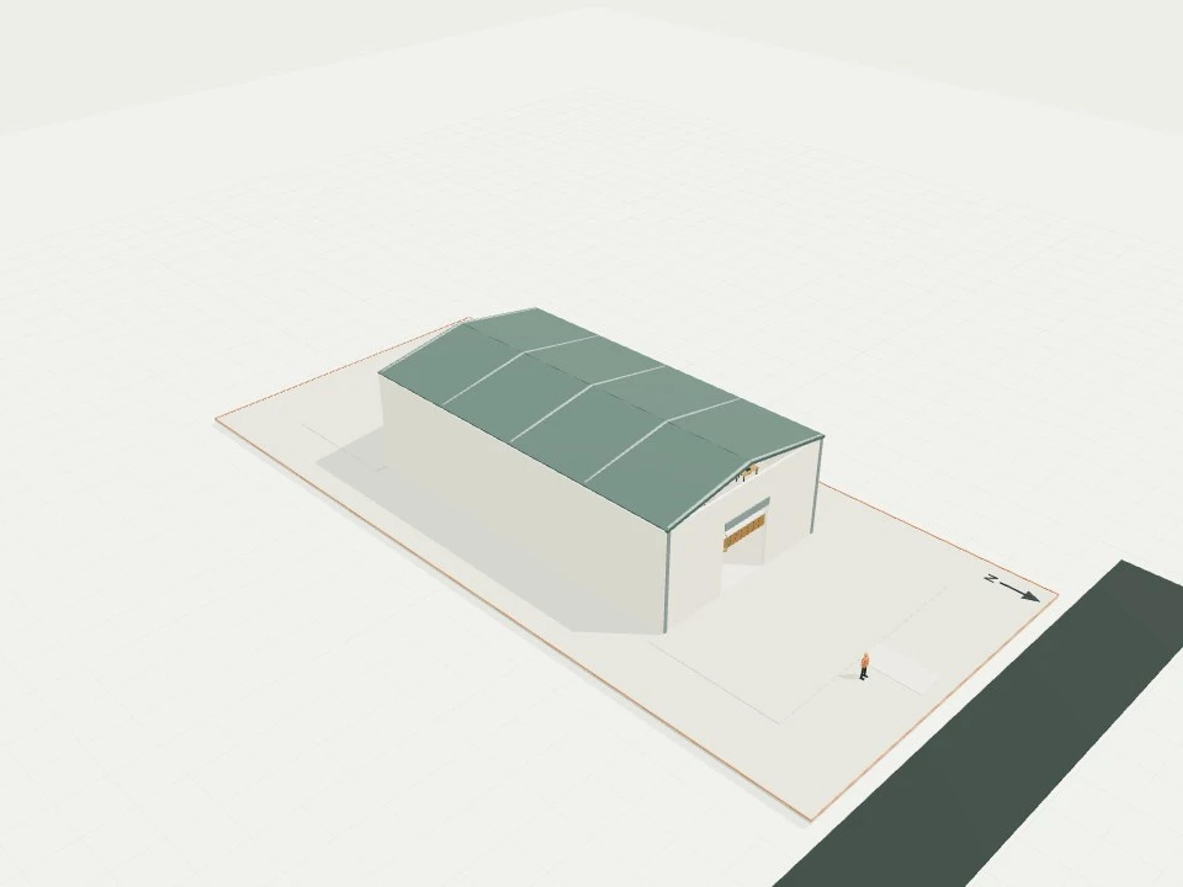 Trade workshop, 350 m², 7 m clear