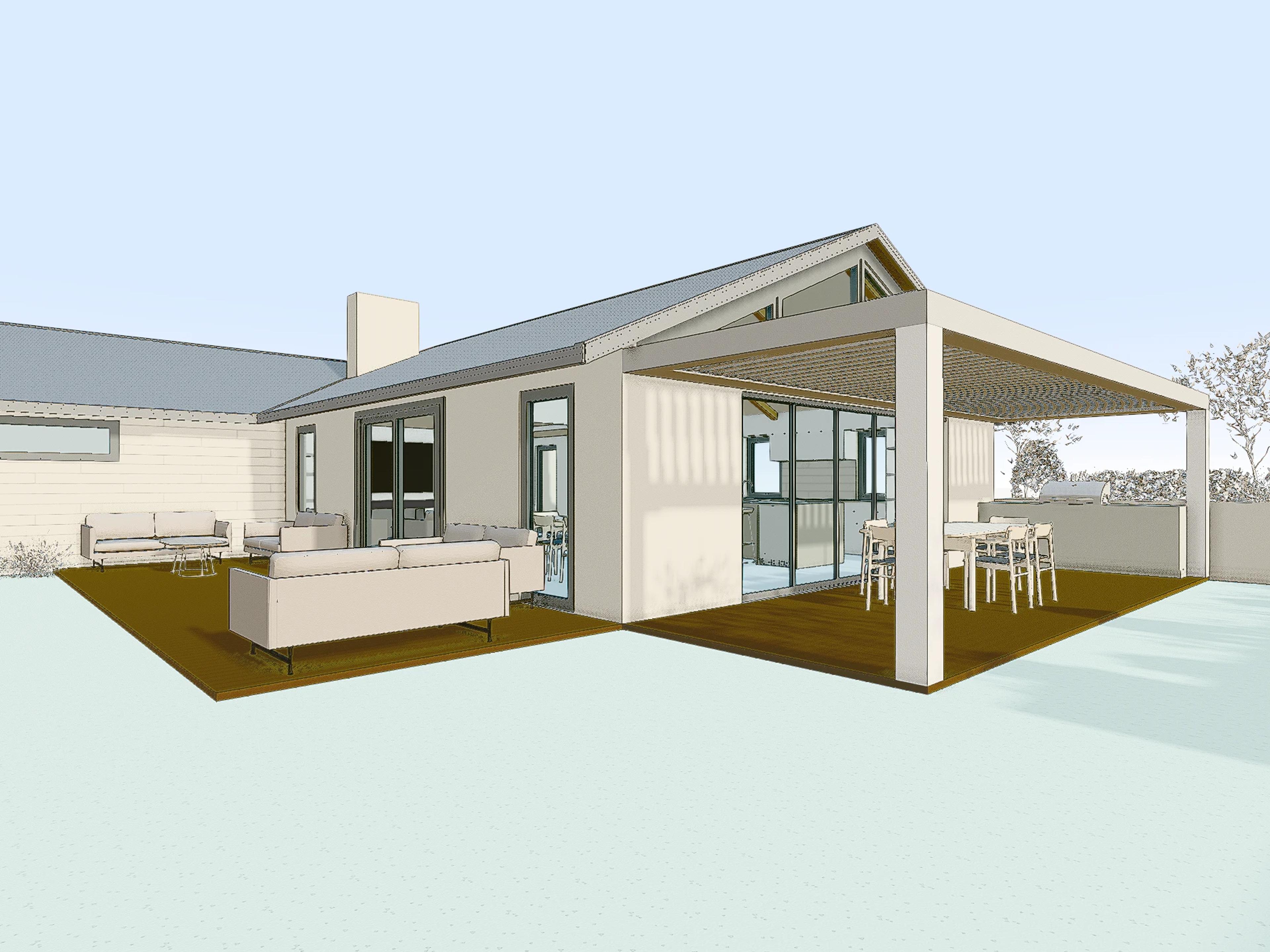 2 Bedroom, 230sqm House
