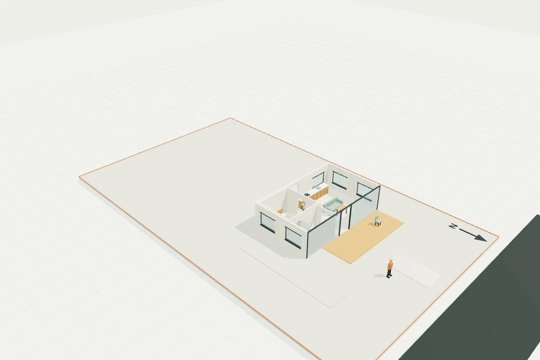 Minor dwelling / ADU, 60 m², 1 bed