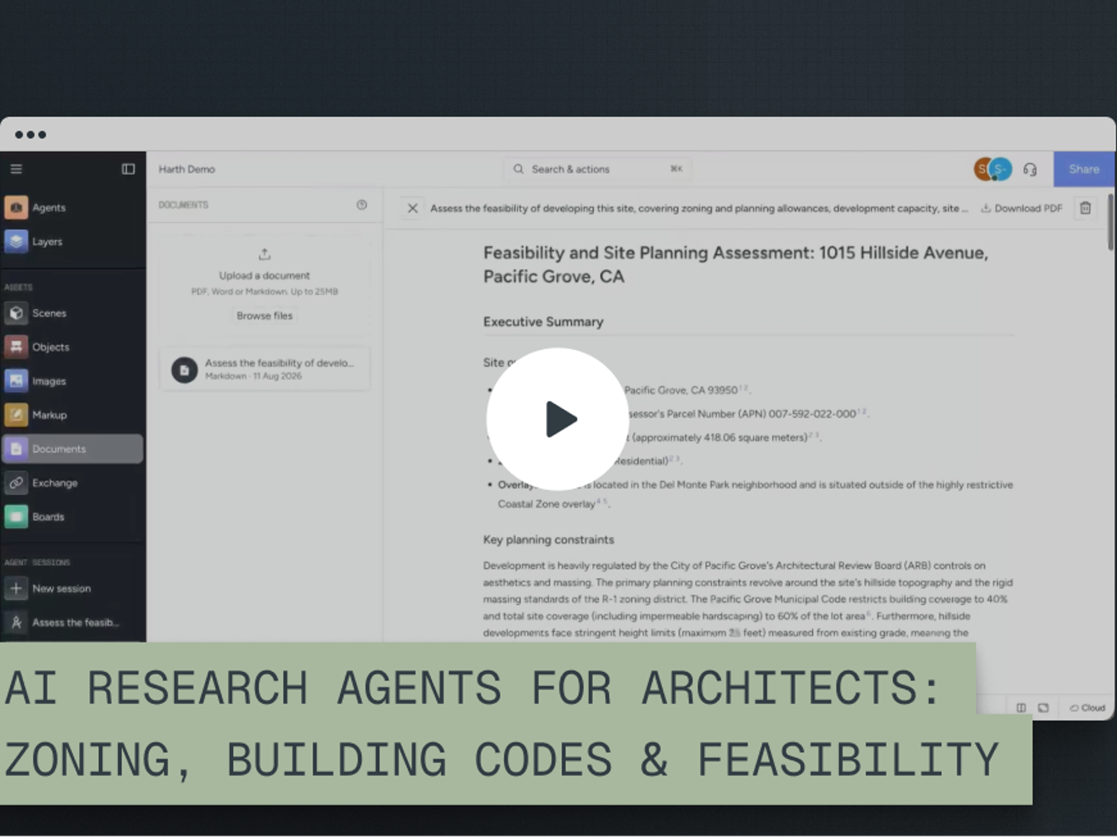 AI Research Agents for Architects: Zoning, Building Codes & Feasibility