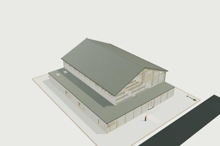 Church / place of worship, 200 seats