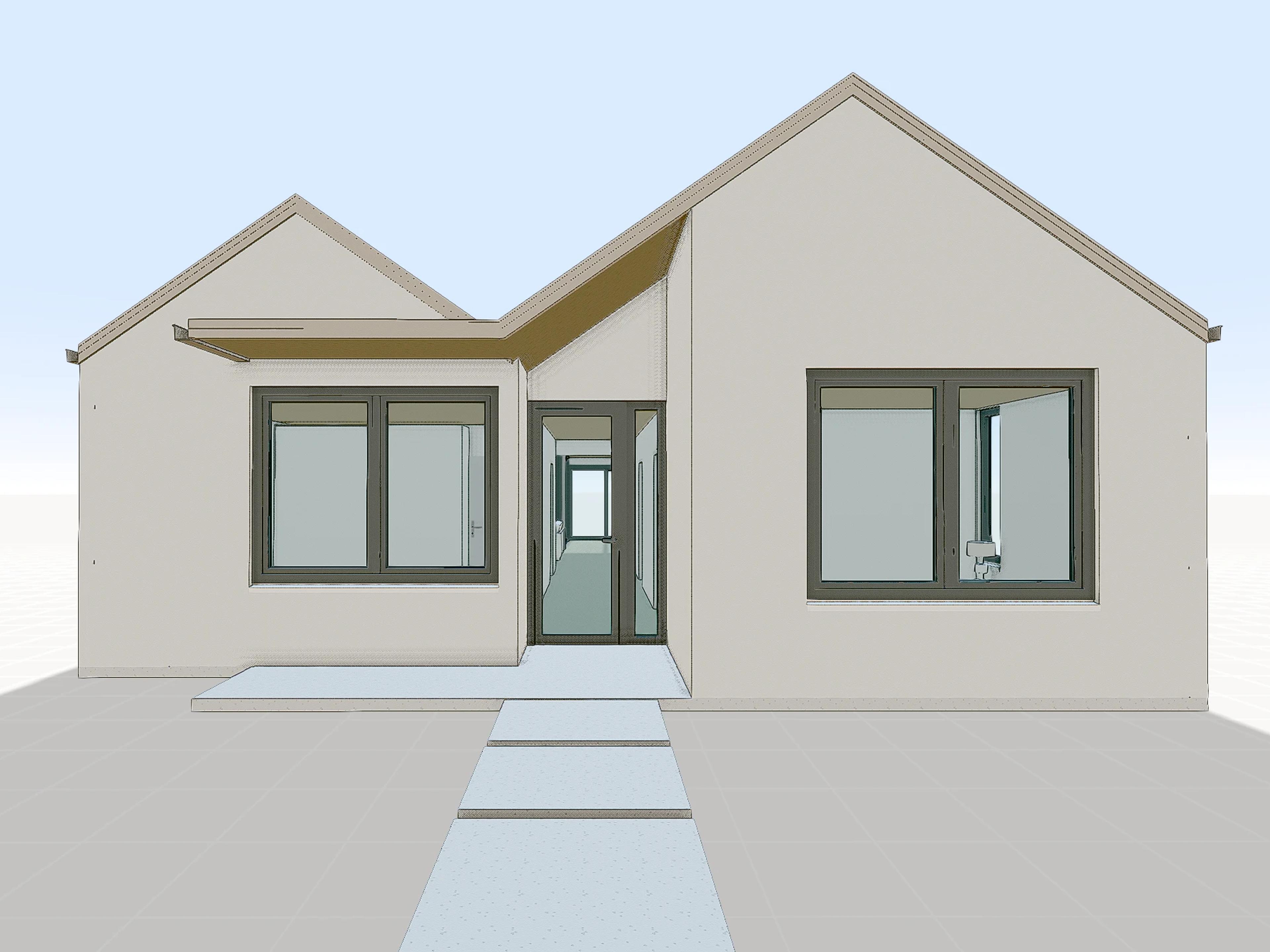 3 Bedroom, 145sqm House