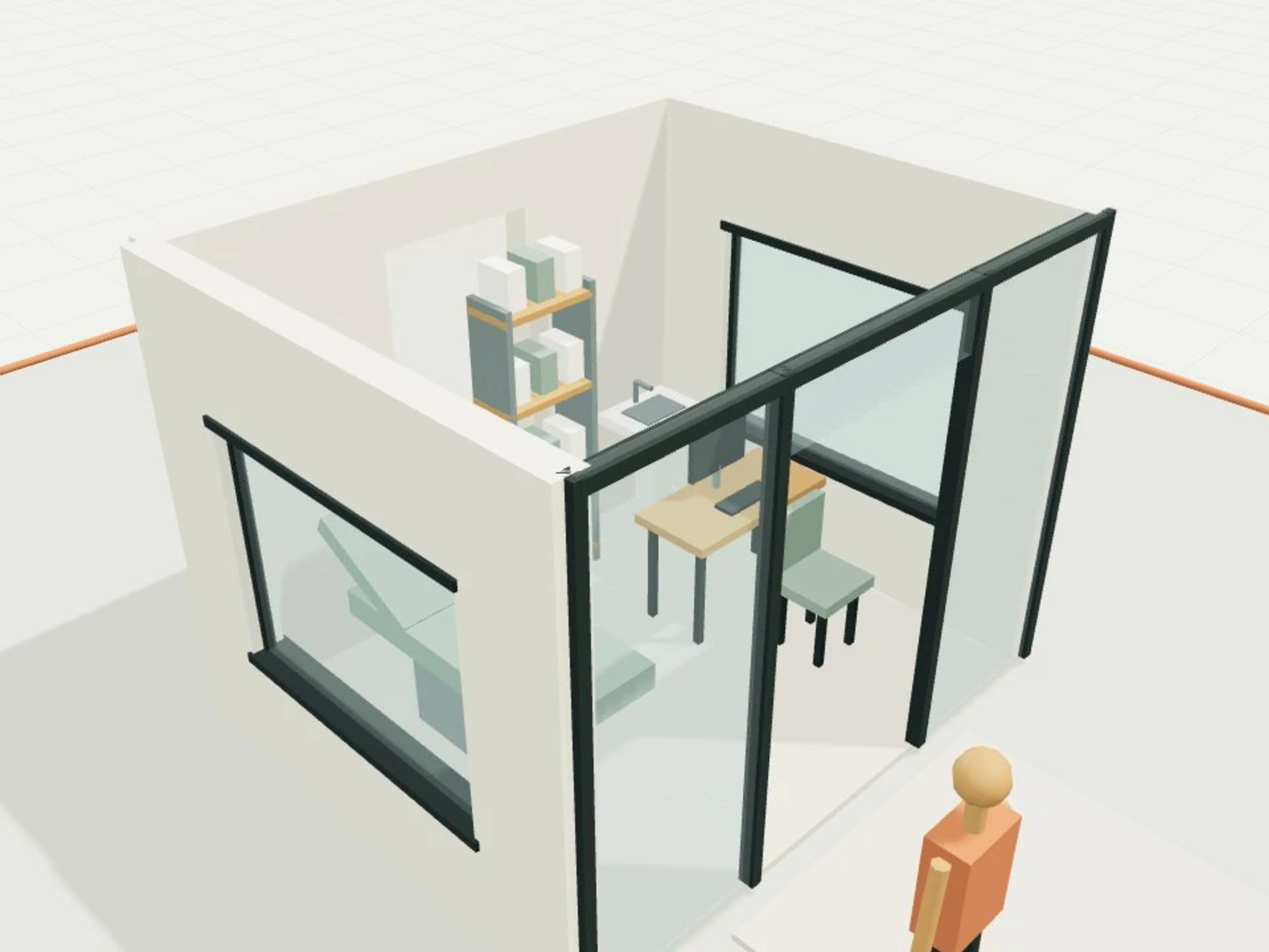Medical consult room, 3.6 × 3.0 m
