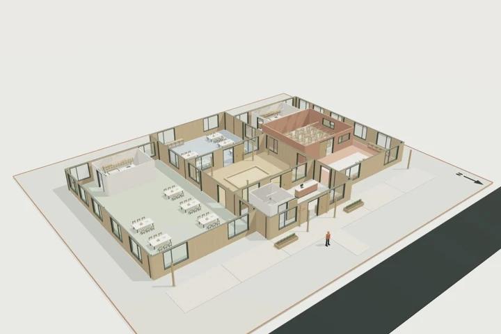 Early childhood centre, 80 places