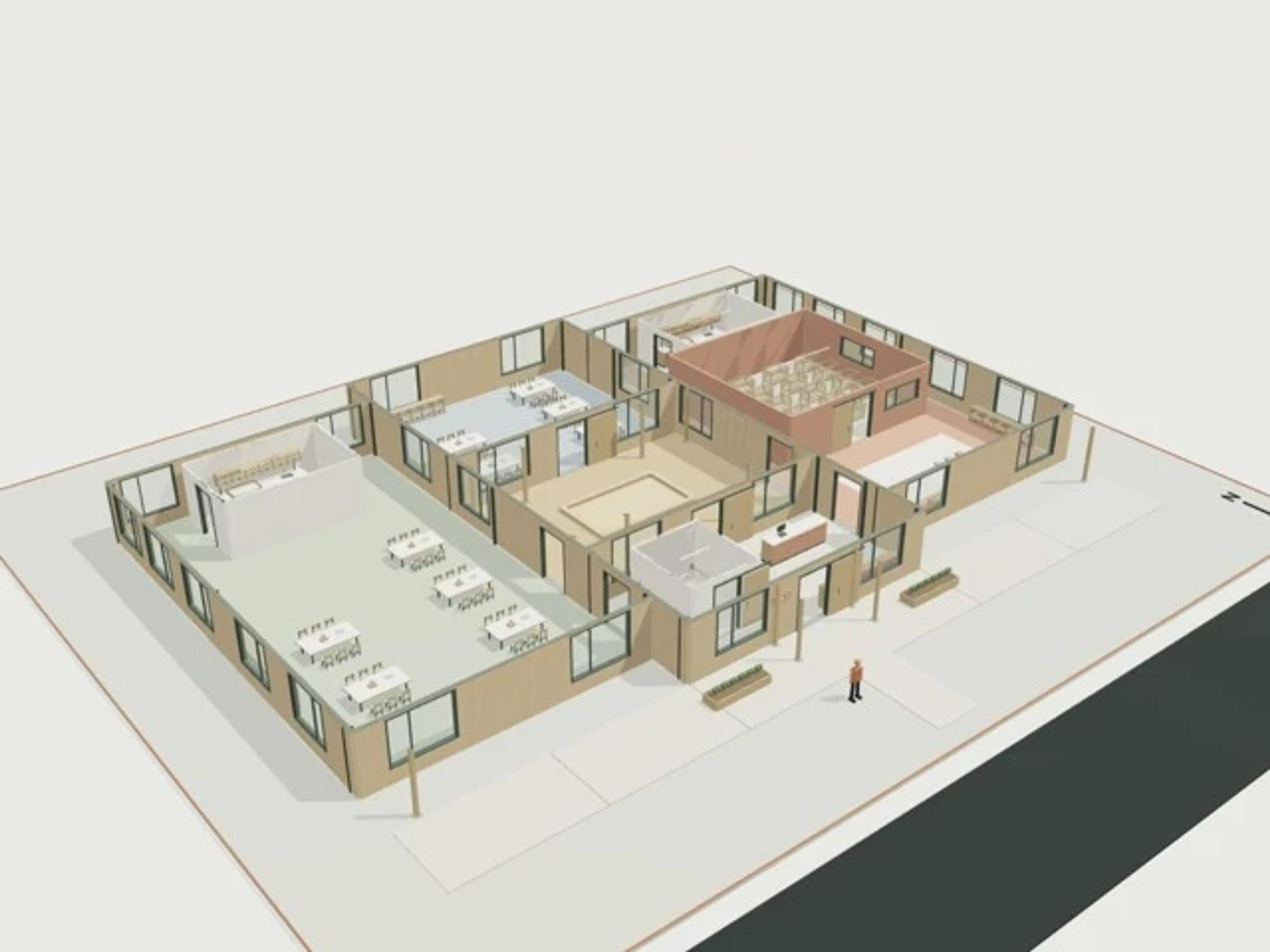 Early childhood centre, 80 places