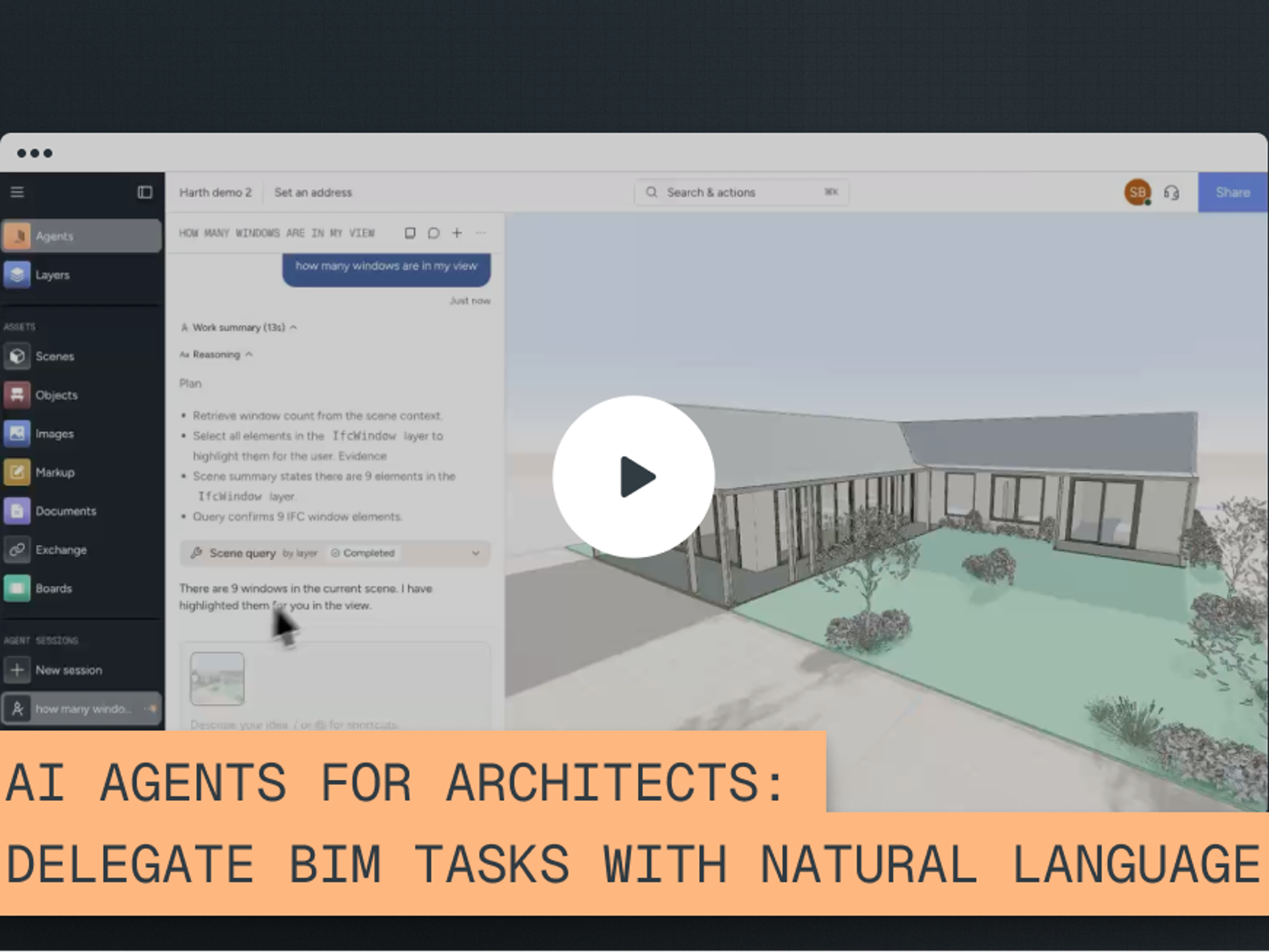 AI Agents for Architects: Delegate BIM Tasks with Natural Language