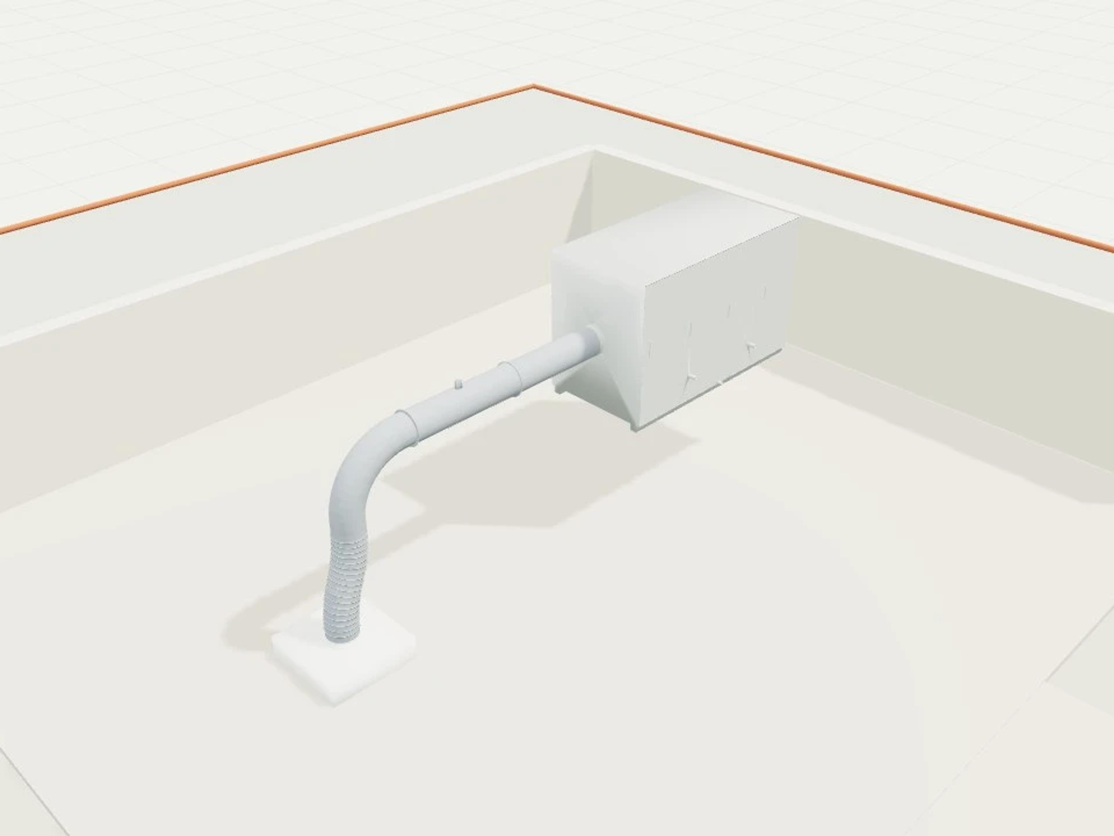 Supply-air starter branch