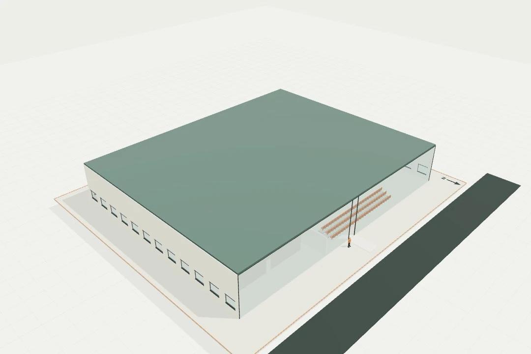 Aquatic centre, 25 m pool, 6 lanes