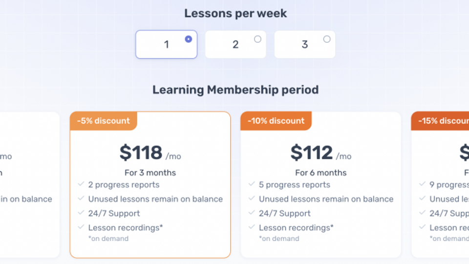 Brighterly Pricing
