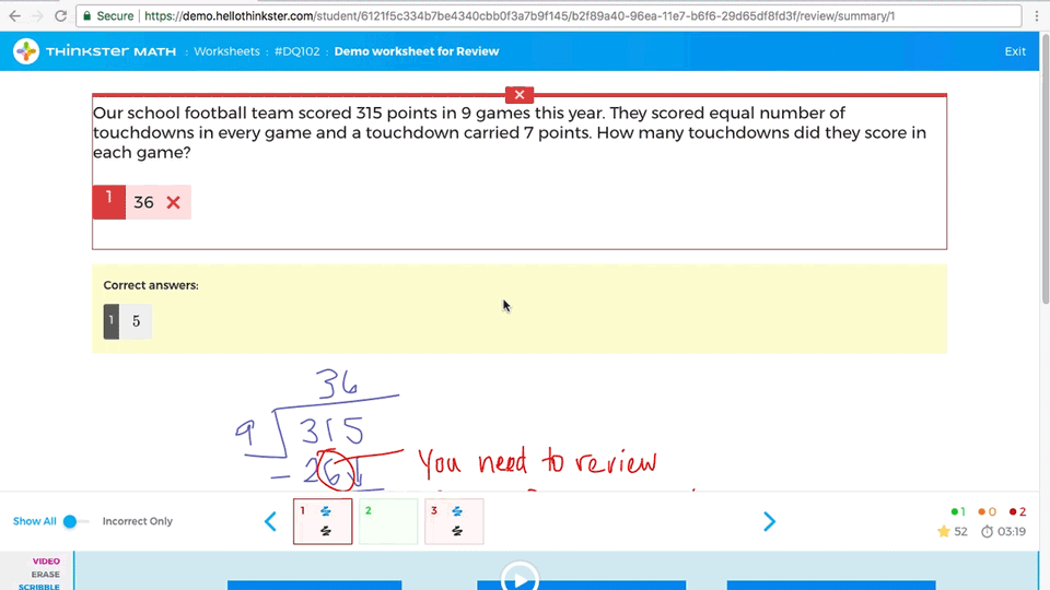 ART laptop playback math
