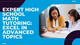 Expert High School Math Tutoring