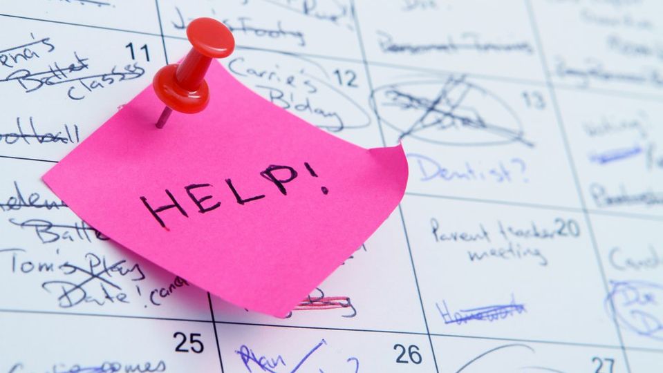 busy schedule parent