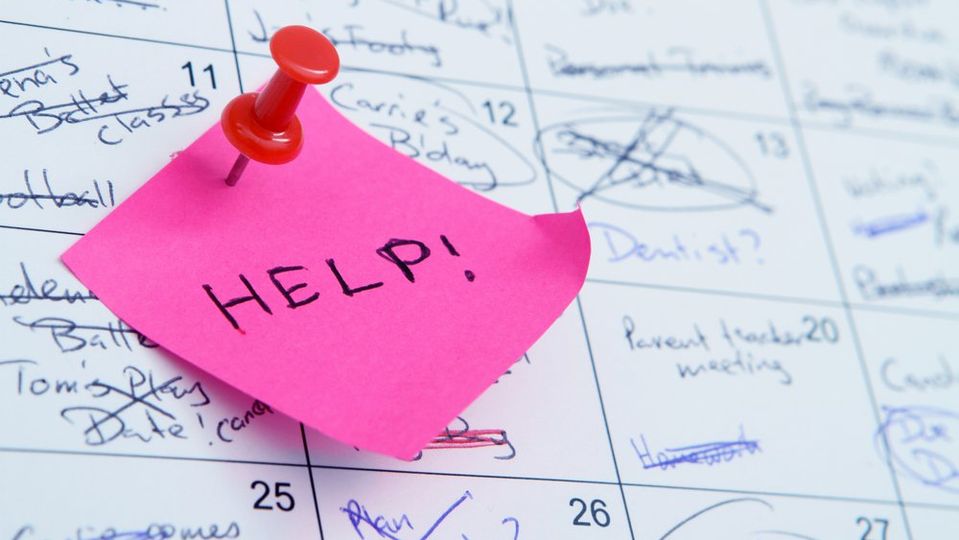 busy schedule parent